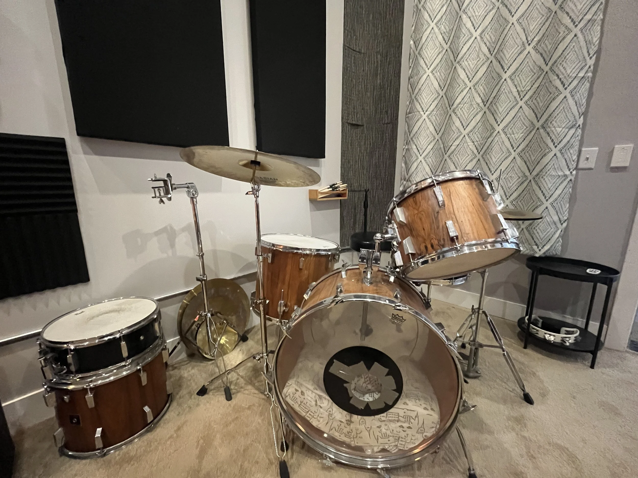 Vintage Sonar 5 Piece drumset