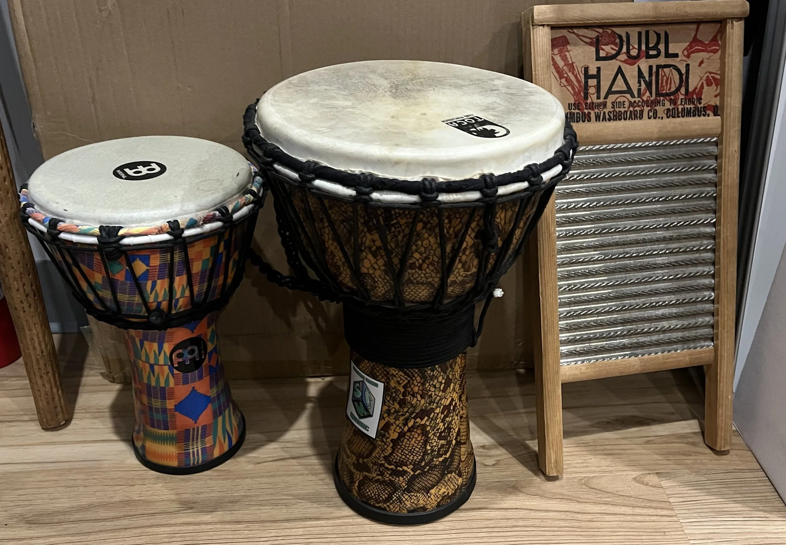 Lots of Auxiliary Percussion