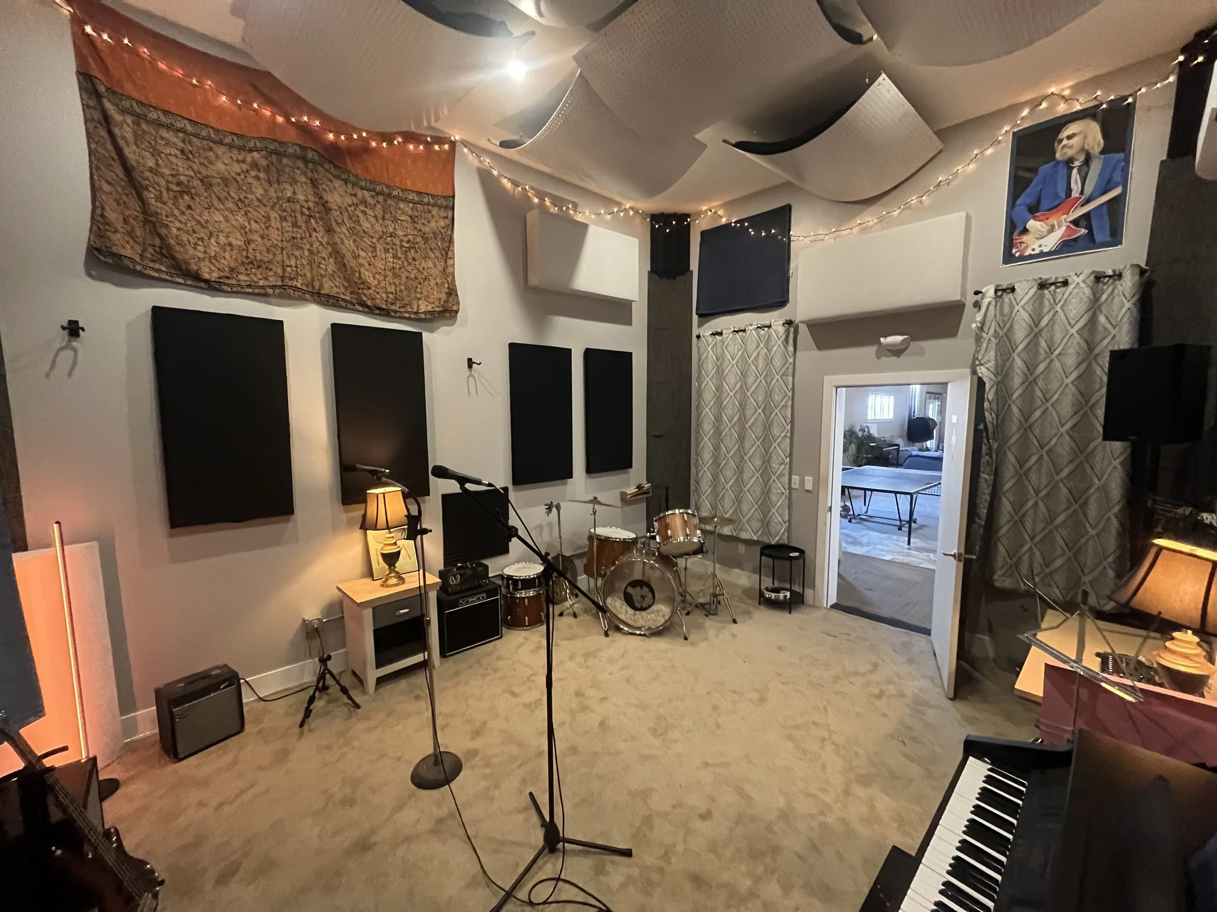 View from the opposite corner