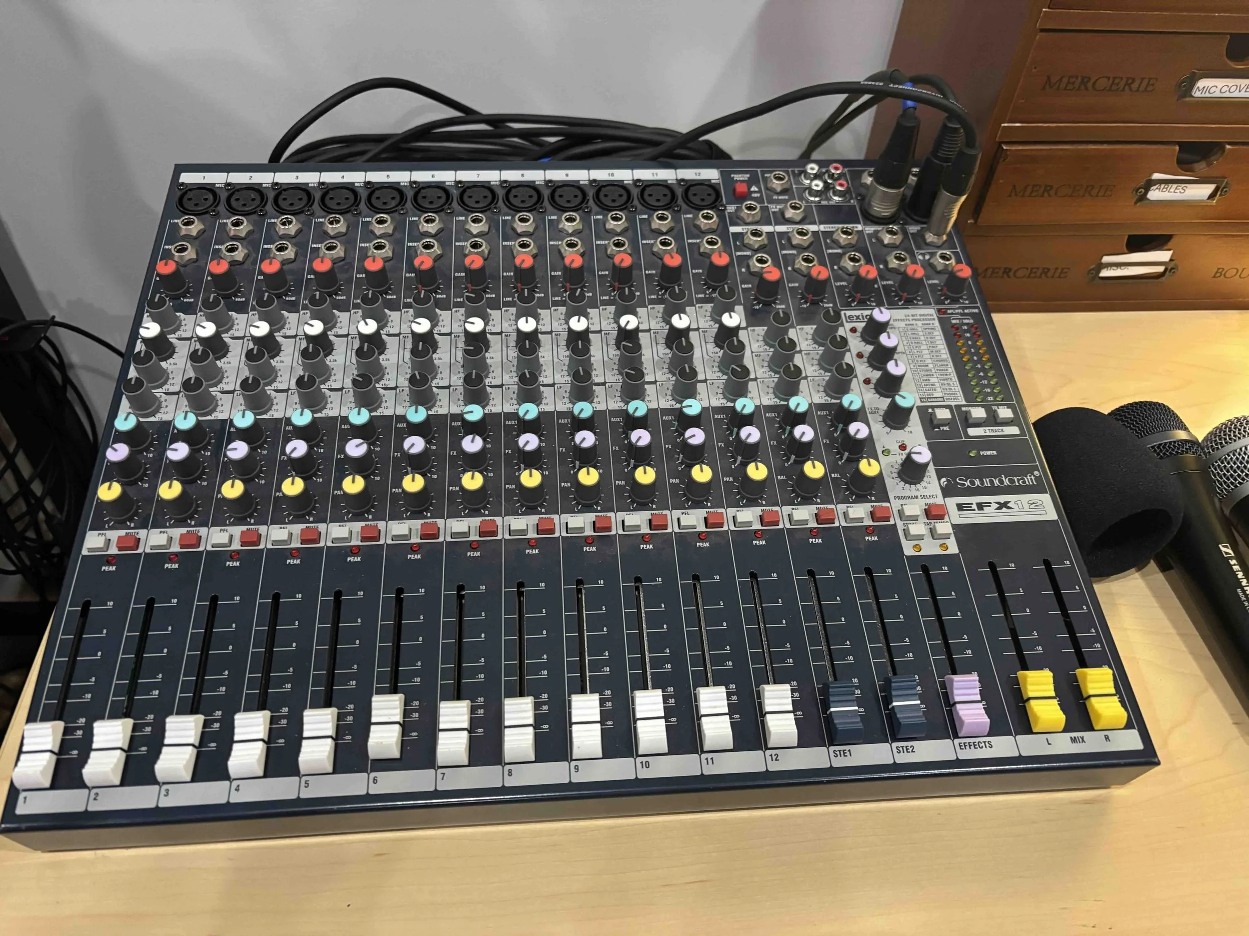 Soundcraft board, brand new in 2025