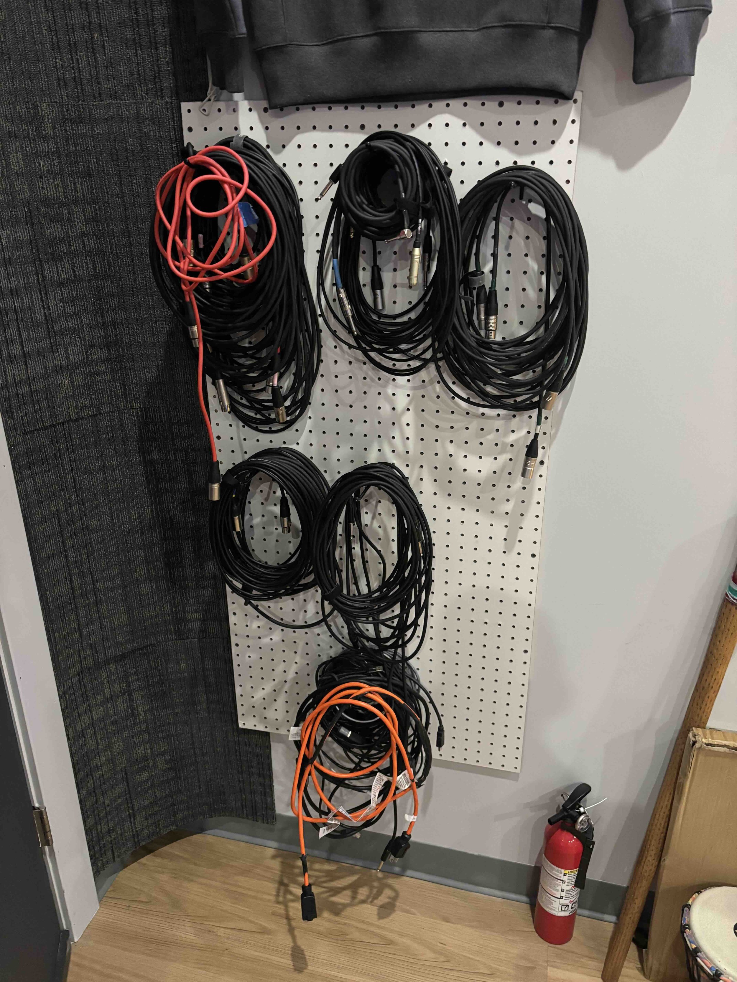 Plenty of cables
