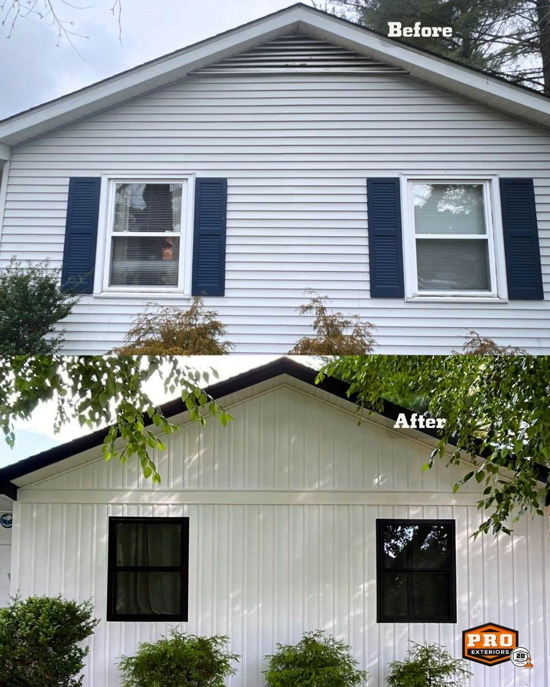✨Upgraded✨
This crisp white board and batten siding is looking amazing paired with all black ProVia windows, and black soffit! Interested in changing up your homes look?
Call or click to schedule an appointment with an Exterior Specialist!⏬
📲 (302)6
