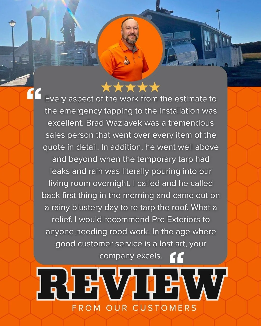 When the rain is literally pouring into your living room... you need more than just a roofing contractor, you need the PRO difference. 🦸&zwj;♂️
Thanks for the incredible review, we're proud to deliver service that truly excels.
⭐️⭐️⭐️⭐️⭐️
Call or cl