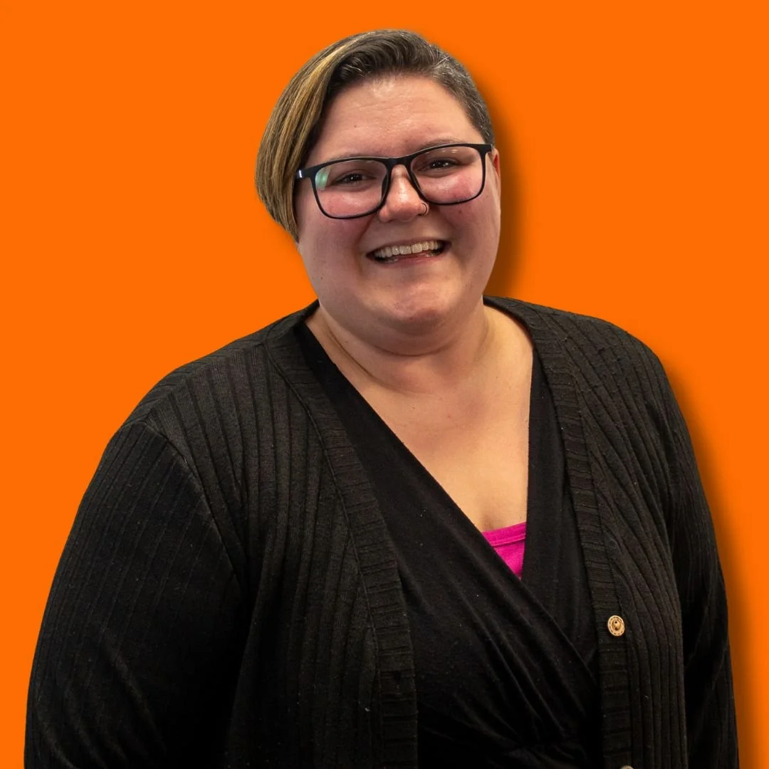 tabi maddox company photo orange background