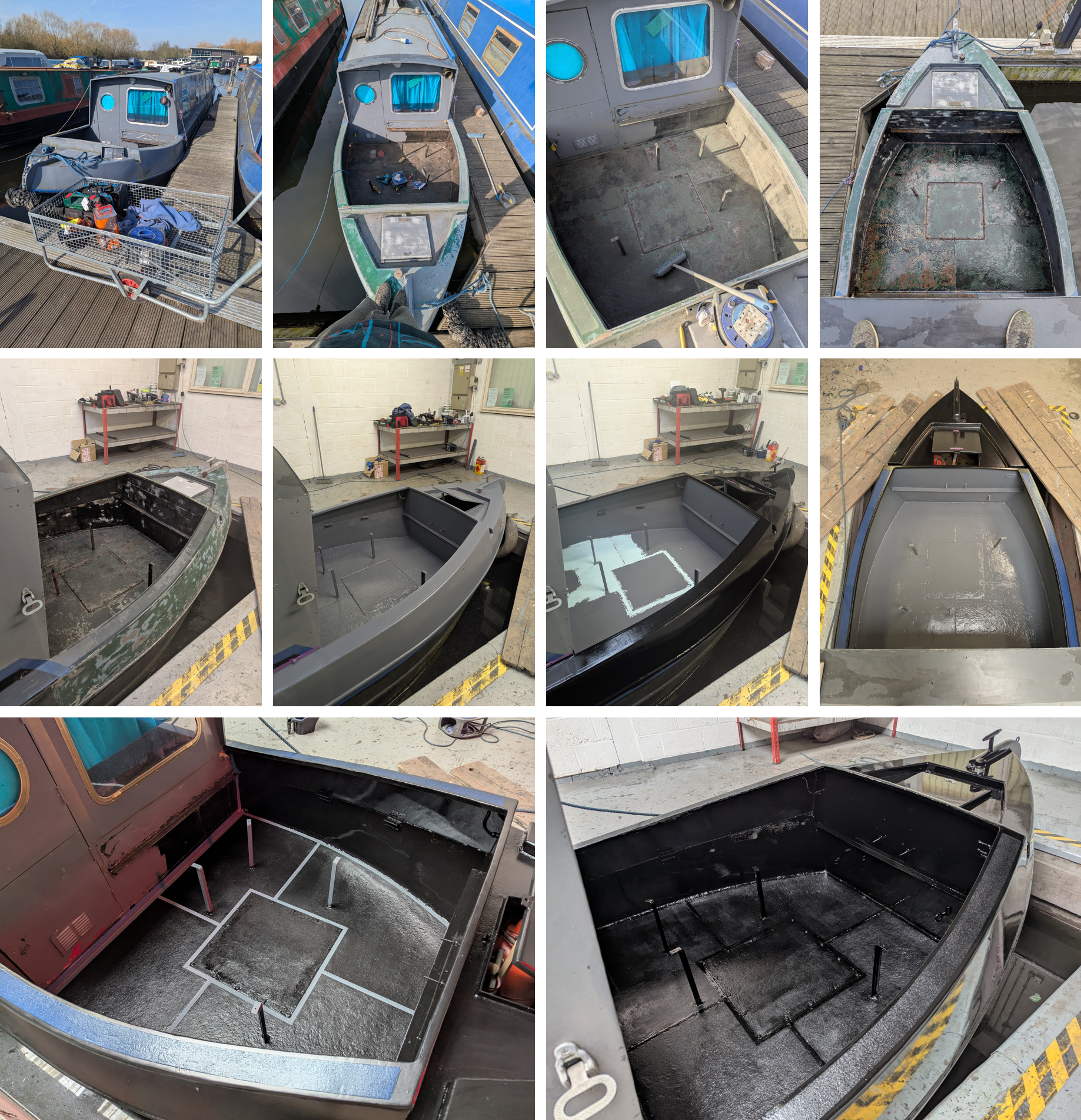Gunwale & Deck Painting Season