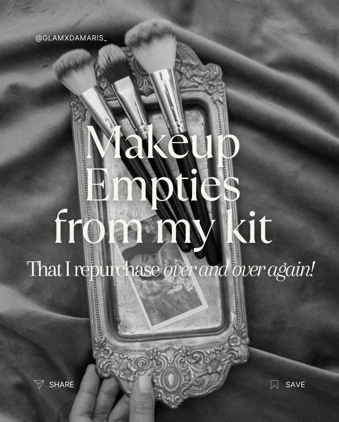 If I were you, I&rsquo;d save this and send it to my mom, sister, fianc&eacute;, husband or your bestie and tell them this is the list of makeup products you want for Christmas 🙂&zwj;&harr;️🤍 

Your&rsquo;e welcome 😘

Do you guys want to see a par