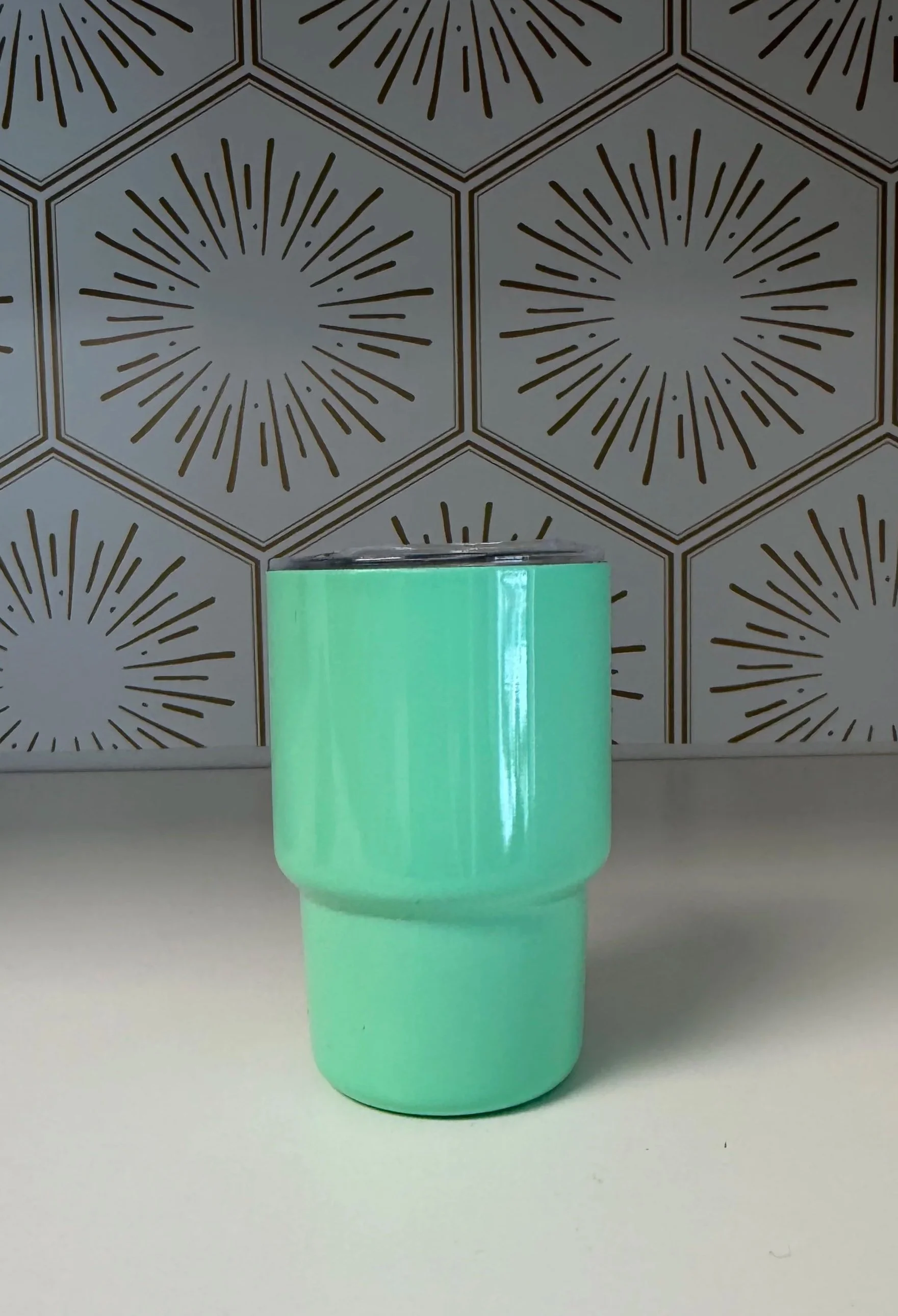 Stainless Steel Shot Glass  -Mint Green