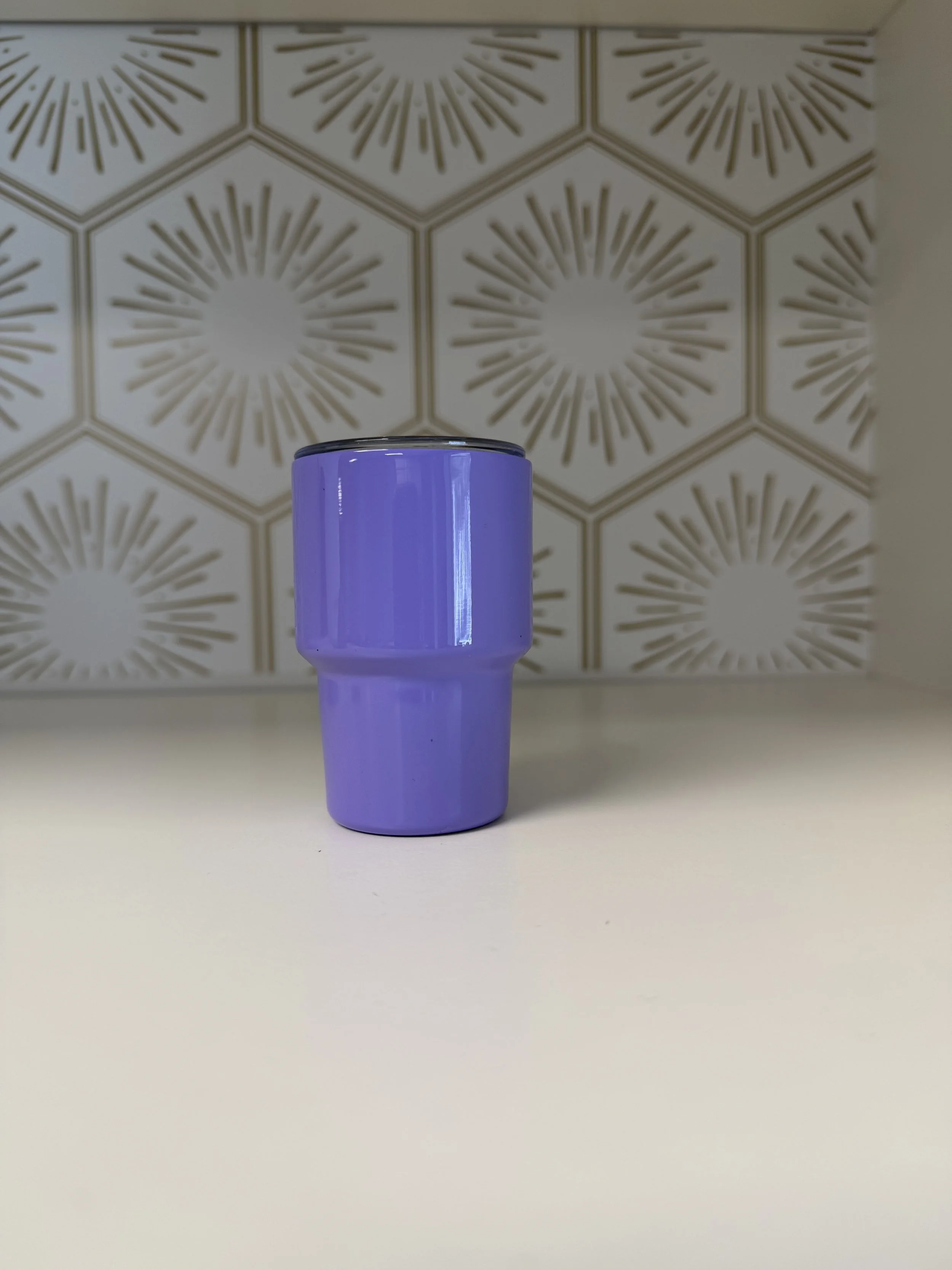 Stainless Steel Shot Glass  - Purple