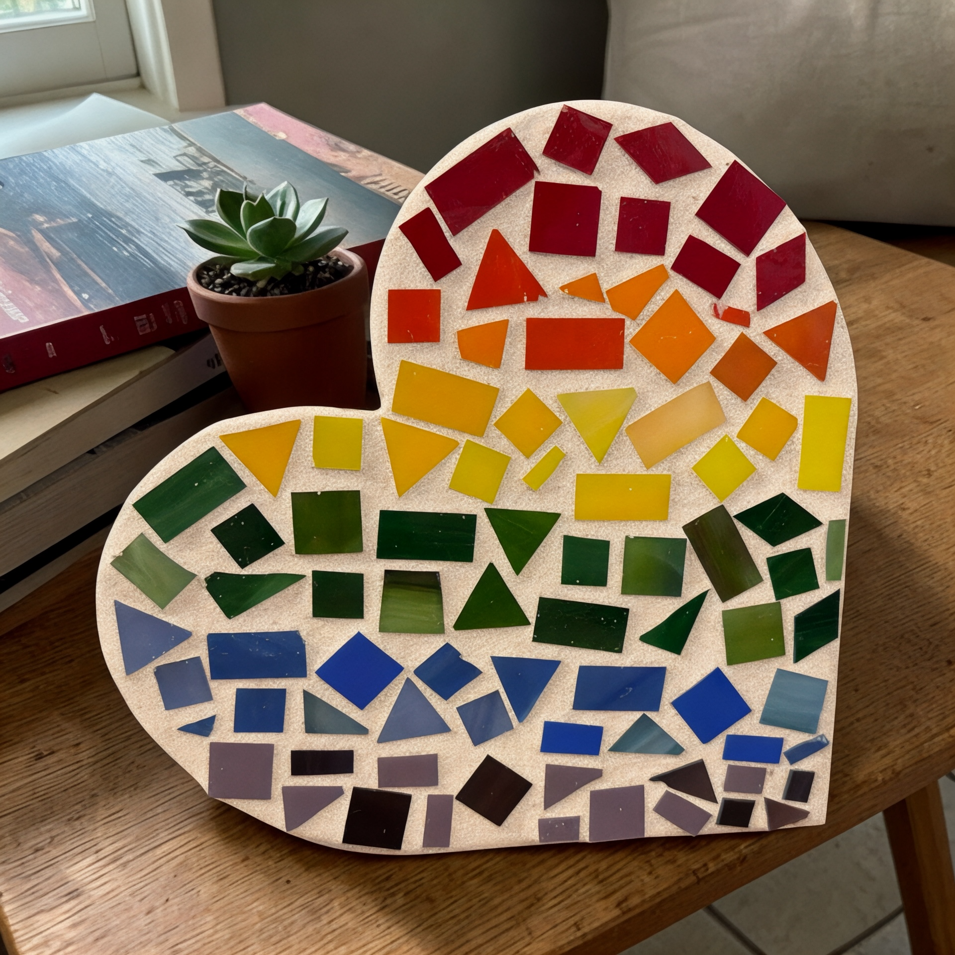 Mosaic Heart Workshop for Adults 