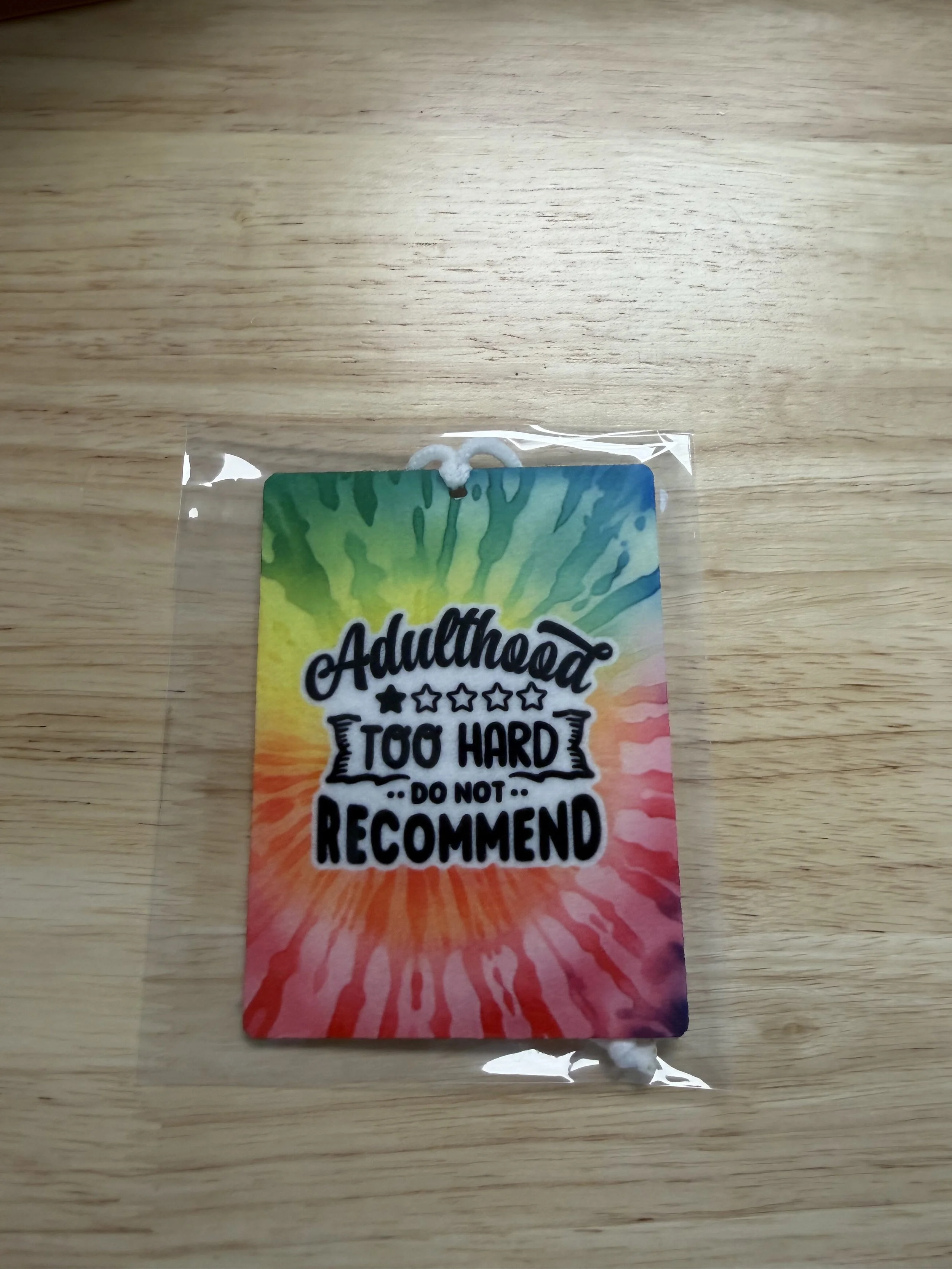 Adulthood...Air Freshener