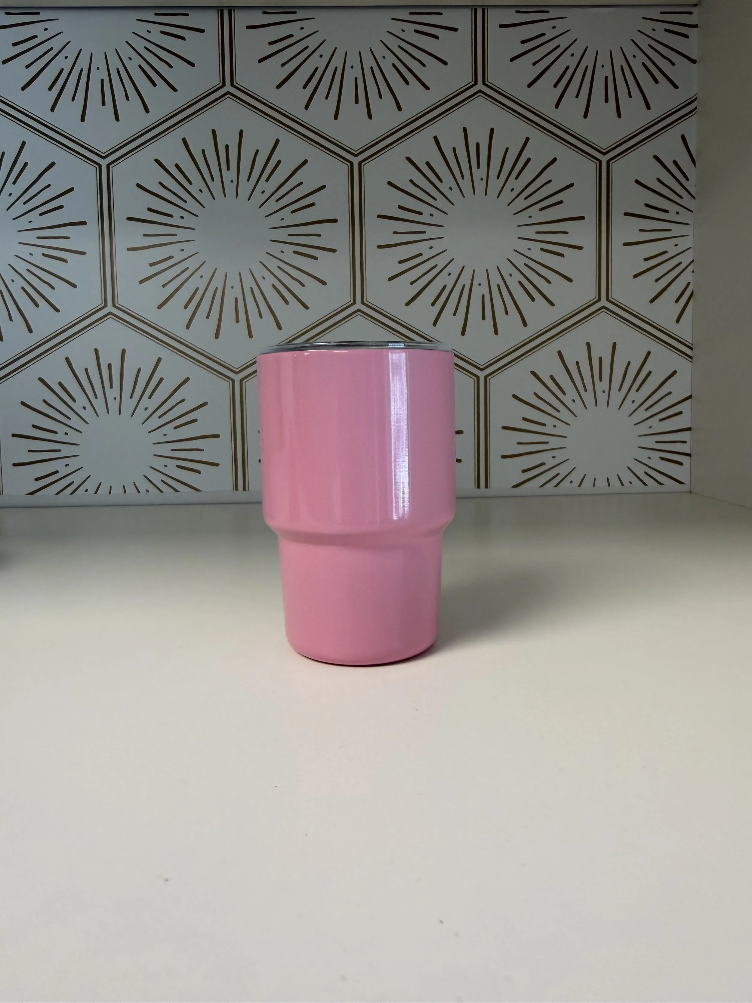 Stainless Steel Shot Glass  - Pink