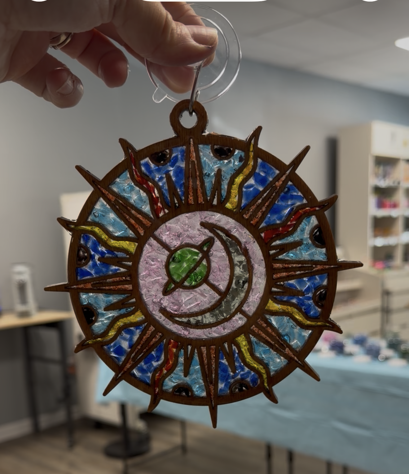 Crushed Glass Suncatcher Workshop • August 30 @ 2pm