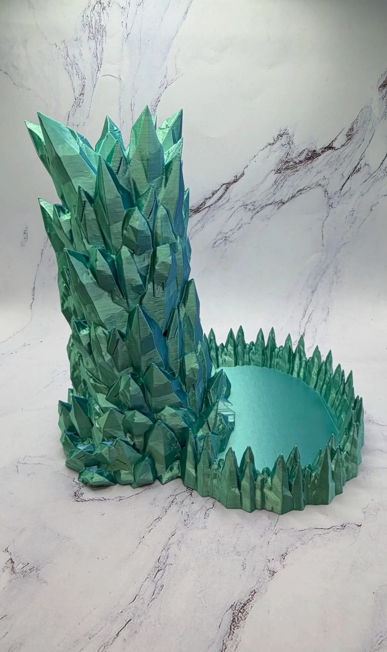 Crystal Dice Tower