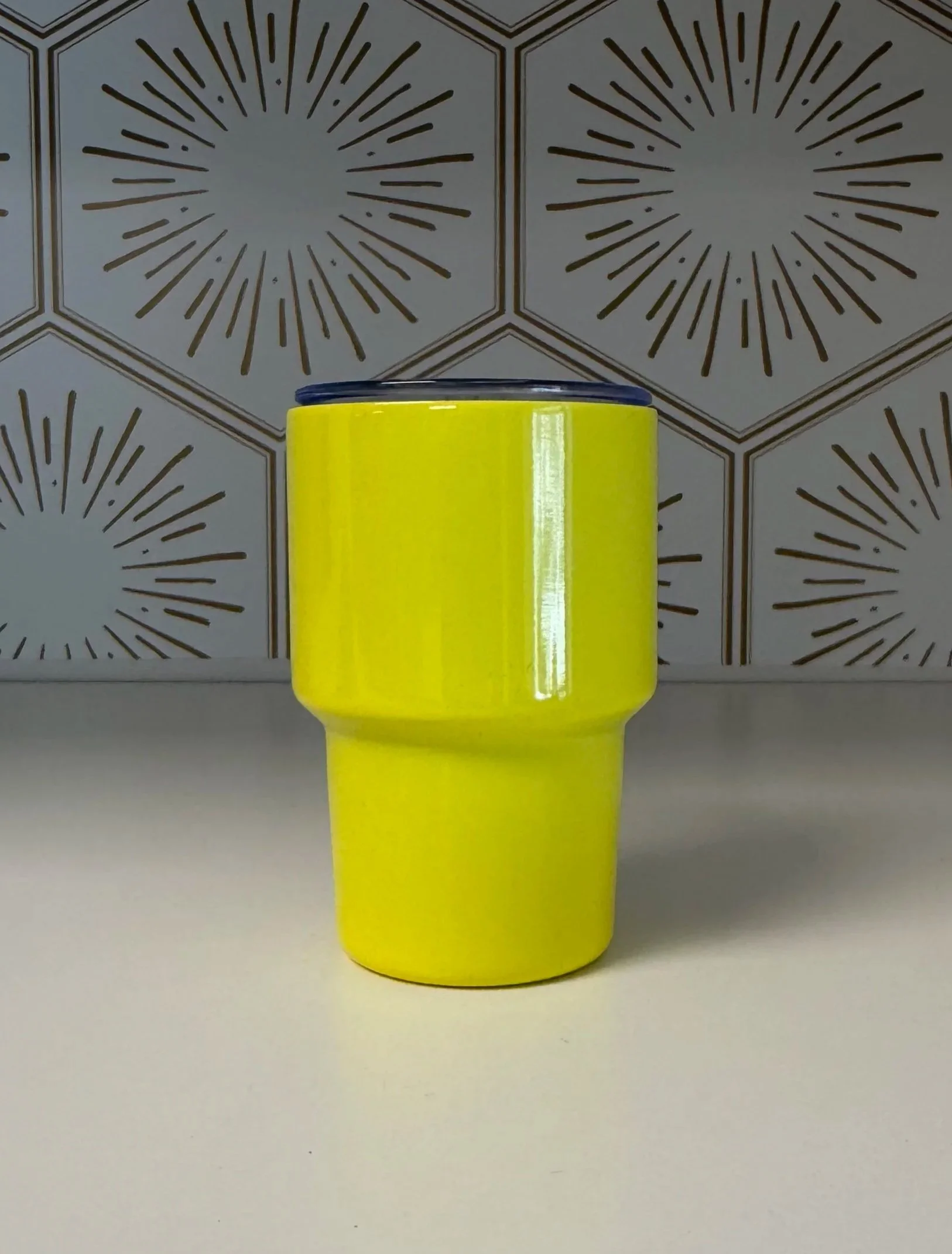 Stainless Steel Shot Glass  - Yellow