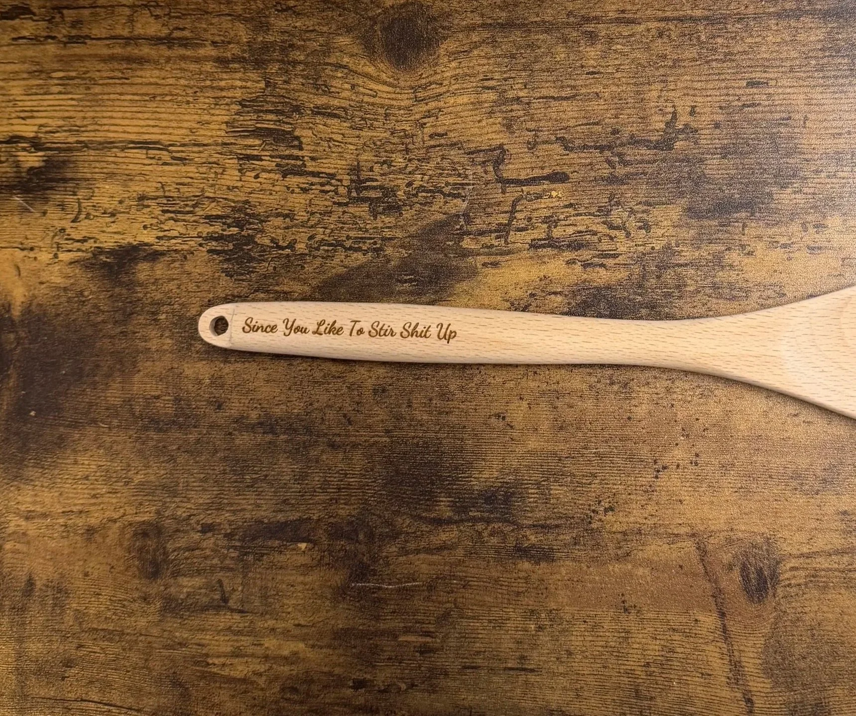 Wooden Spoon - Since You Like To Stir Shit Up