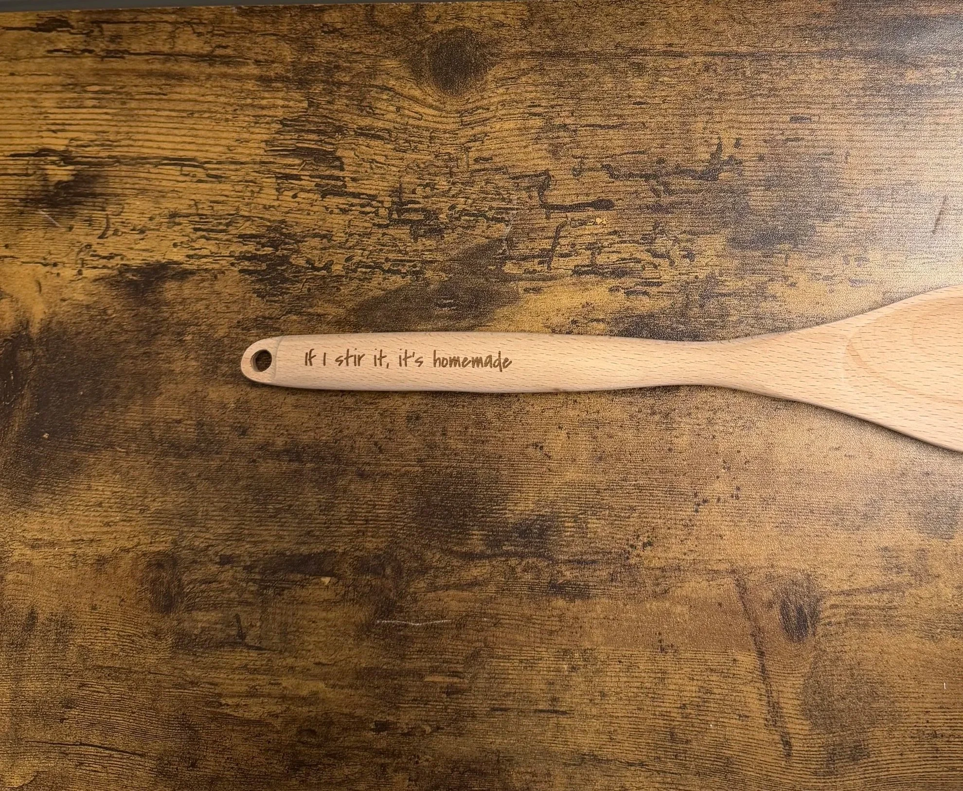 Wooden Spoon - If I Stir It, It's Homemade