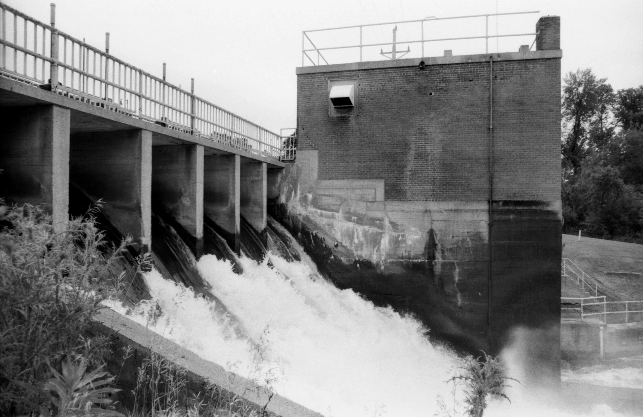 Pisgah Dam and Hydroelectric Plant