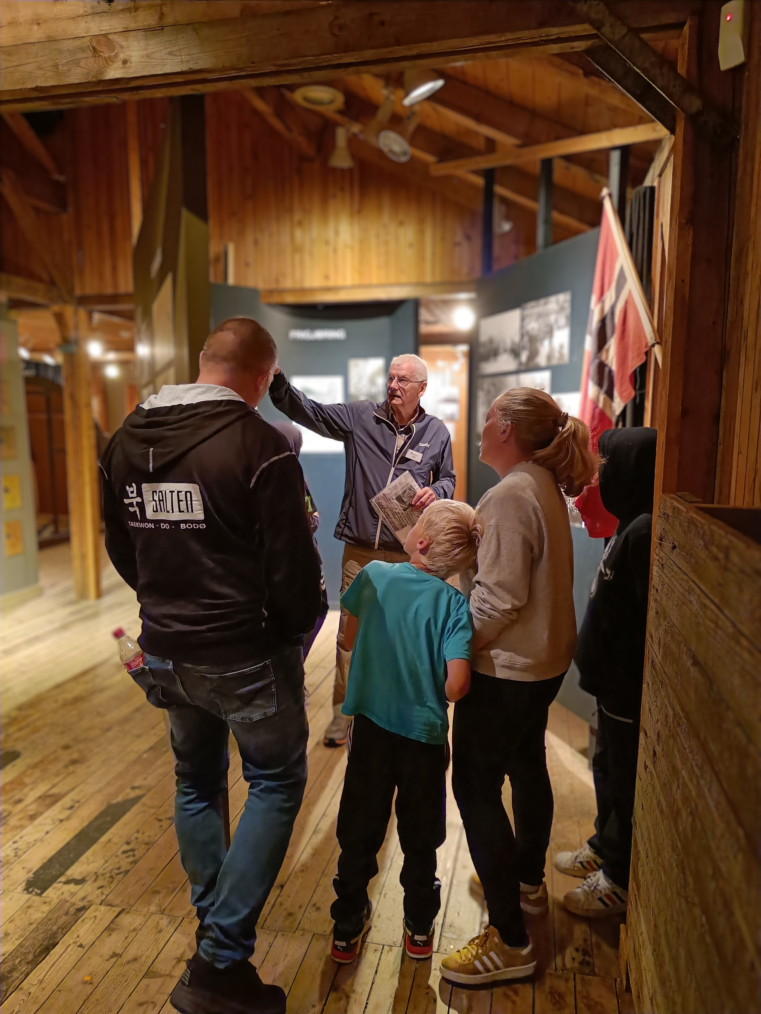 Sommerverter Blodveimuseet og Saltdal bygdetun