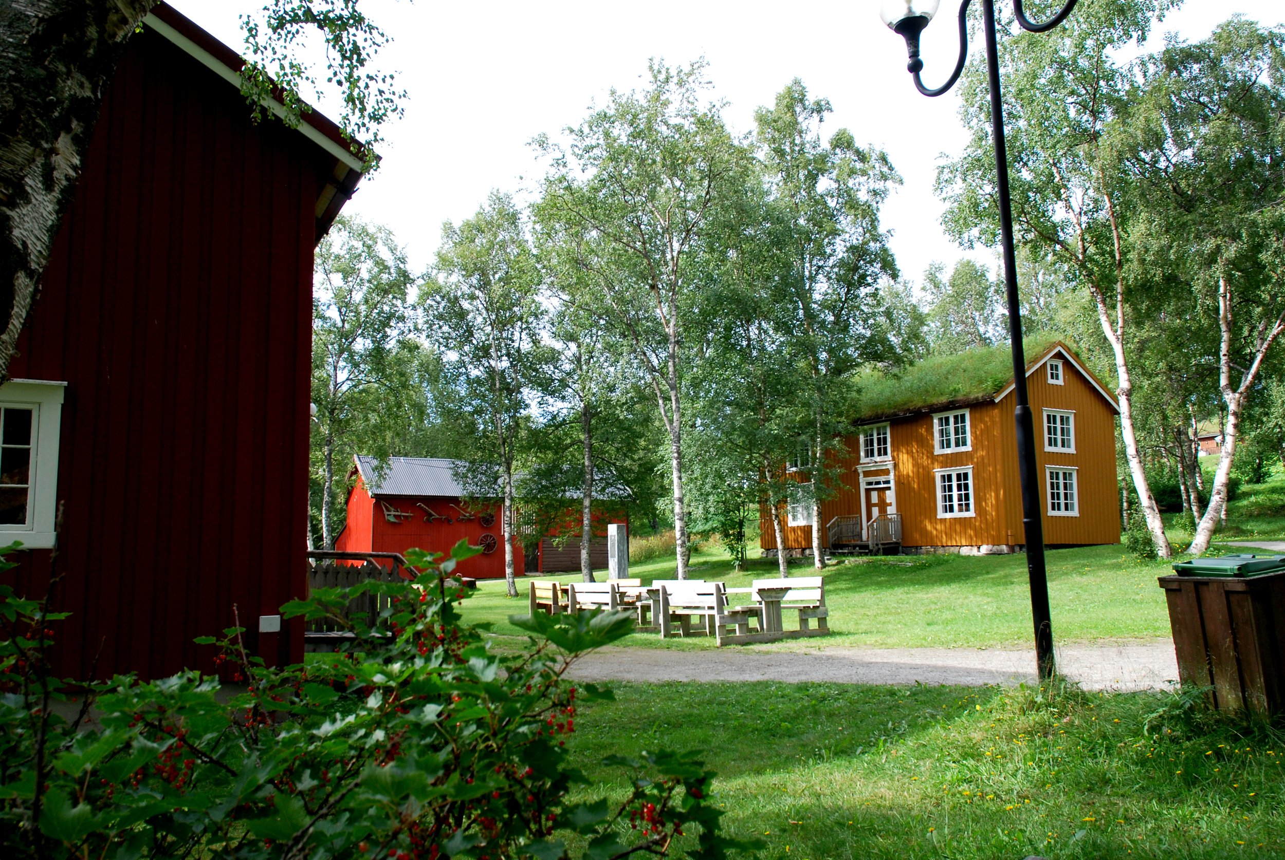 Historiske bygninger ved Fauske bygdetun