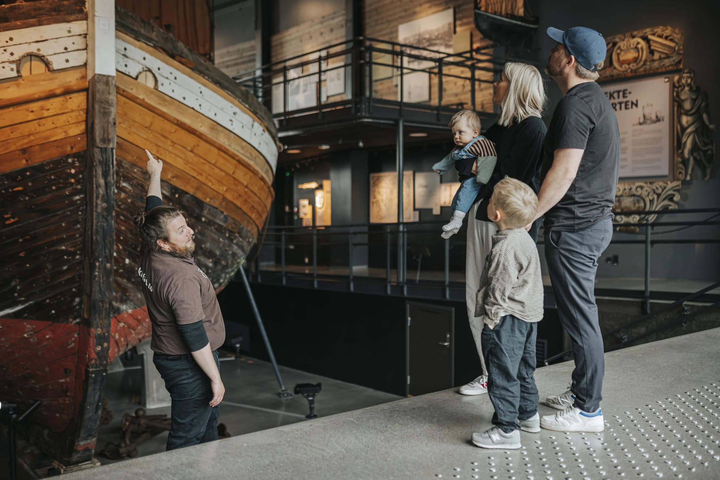 Museumsvert 50% fast stilling til Jektefartsmuseet