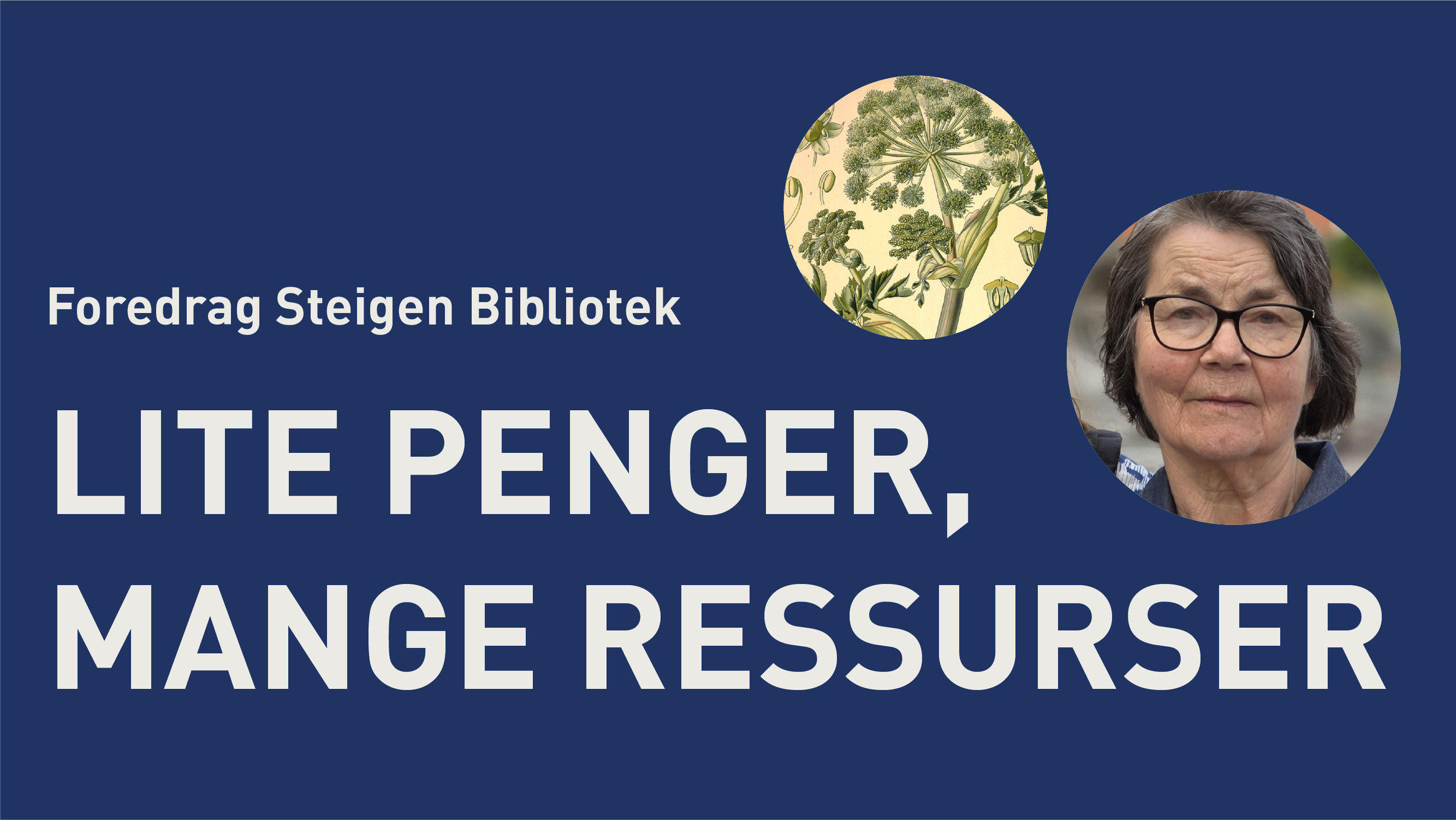 Foredrag: Lite penger, mange ressurser