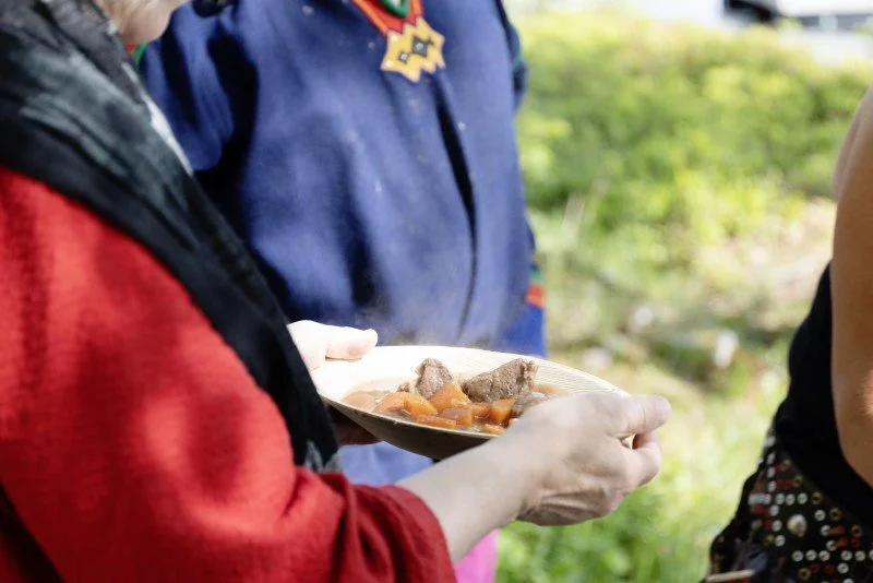 Bidos med Gahkko på Bymuseet i Bodø og Jektefartsmuseet