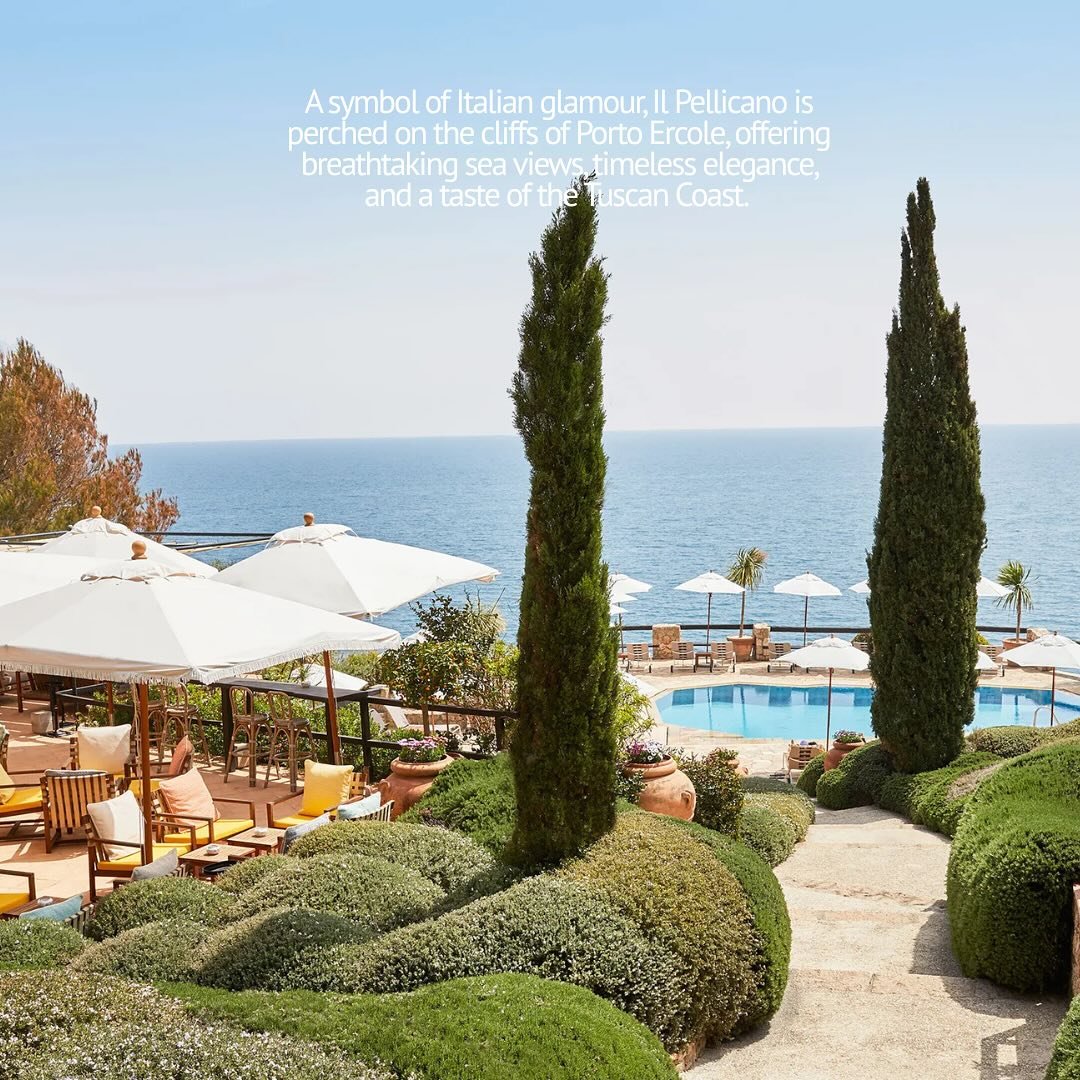 @hotelilpellicano has officially reopened for the season—this icon of la dolce vita is ready to welcome a new summer of timeless glamour. Set above the Tyrrhenian Sea on Tuscany’s Monte Argentario coast, it’s perfect for couples, de