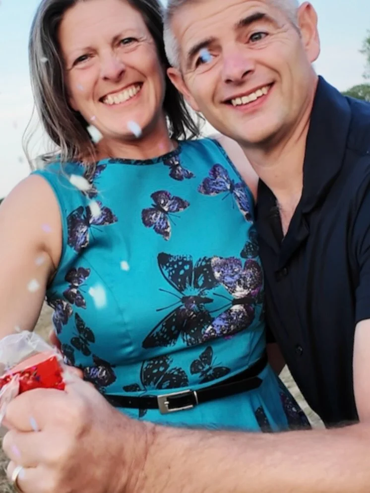 As close as we got to celebrating 50! Sadly the birthday celebrations were put on hold by a big life twist.
My uncle was taken into hospital, just as we were packing to leave for the birthday weekend. As his only next of kin, we had to abandon candl