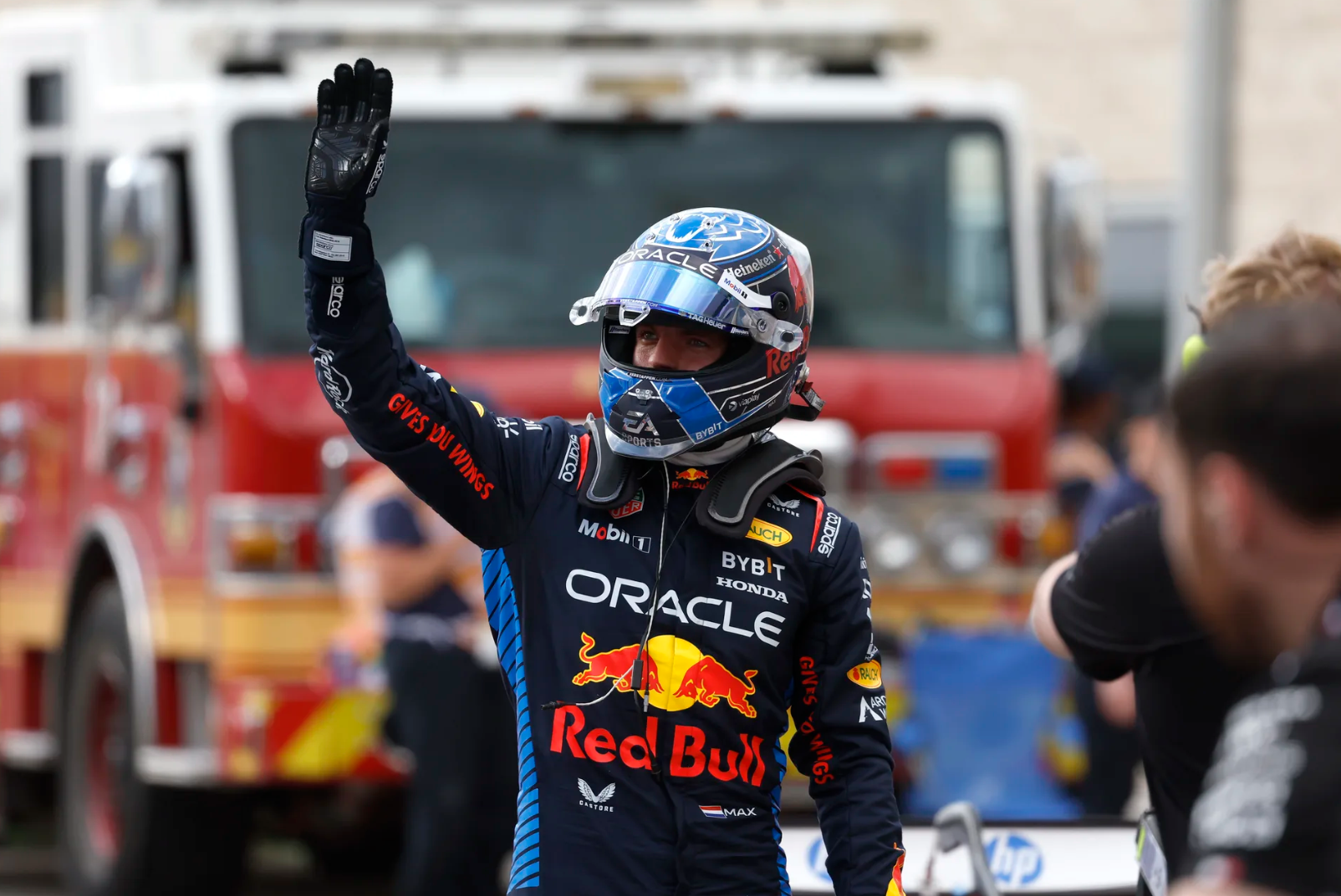 US GP: Max Verstappen takes sprint pole position