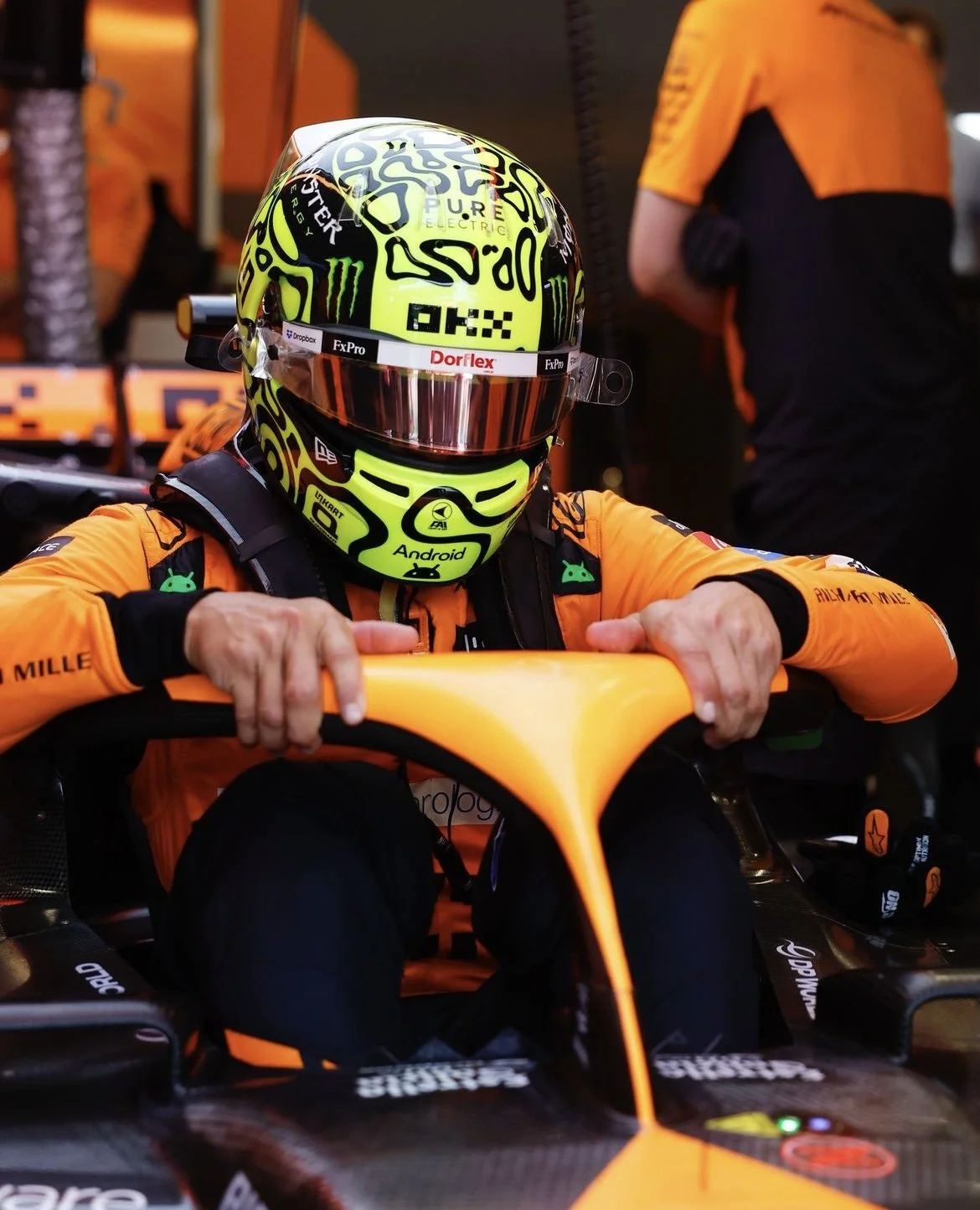 Lando Norris wins the sprint race in Brazil 