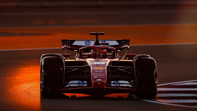 Leclerc fastest in the only free practice in Qatar