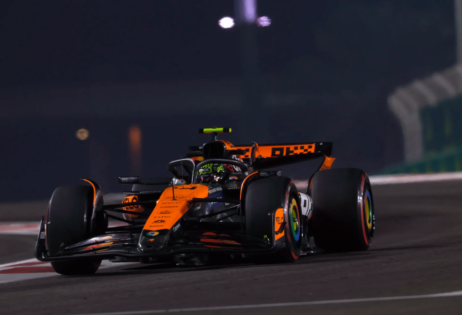 McLaren leads FP2 with a 1-2 in Abu Dhabi