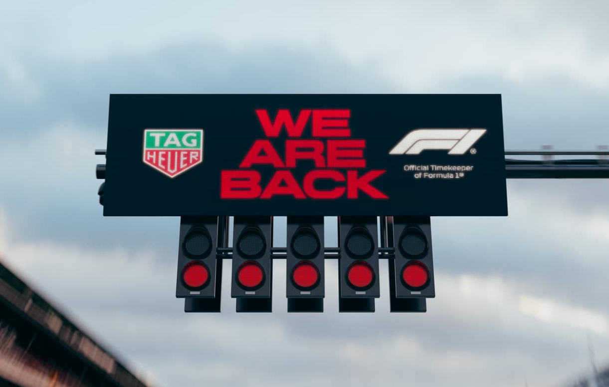 TAG Heuer is back as the official timekeeper of Formula 1 