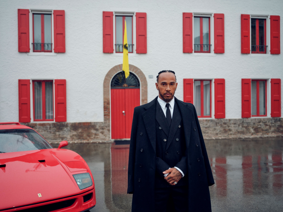 It’s the dawn of a new era: Lewis Hamilton has arrived in Maranello