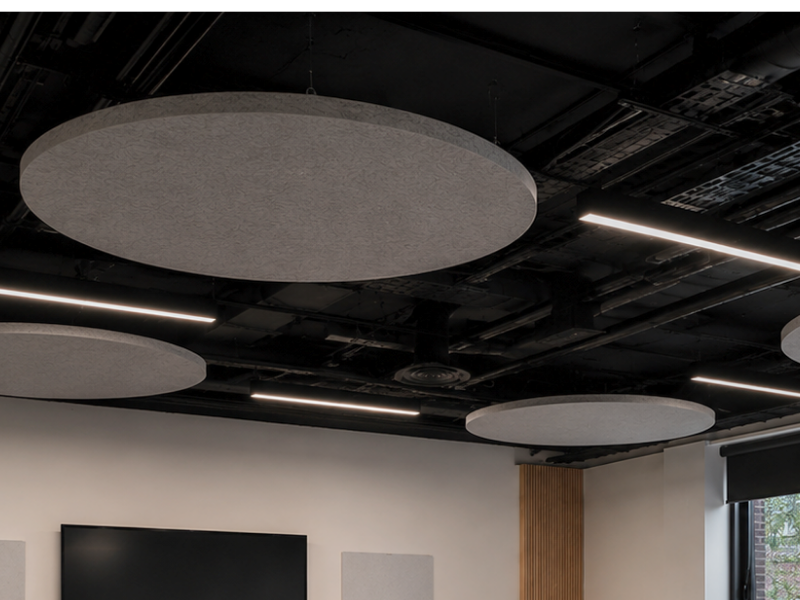 Round ceiling rafts