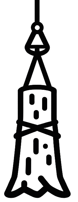 Crane lifting a tree in Chattanooga