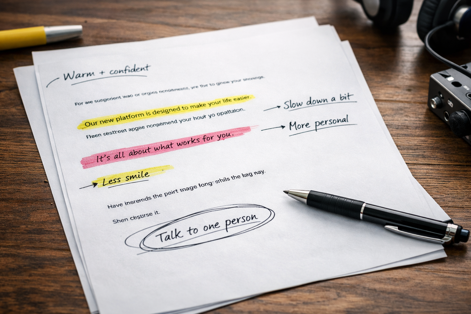 Why Direction Makes Voice Over Work