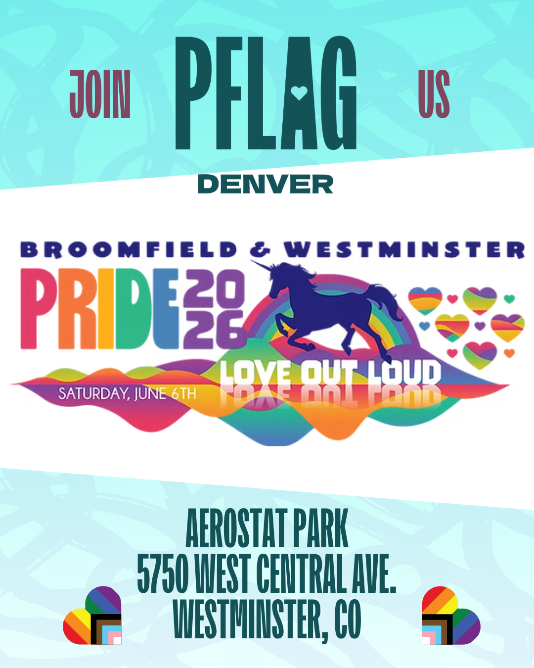 Broomfield & Westminster Pride | PFLAG Denver