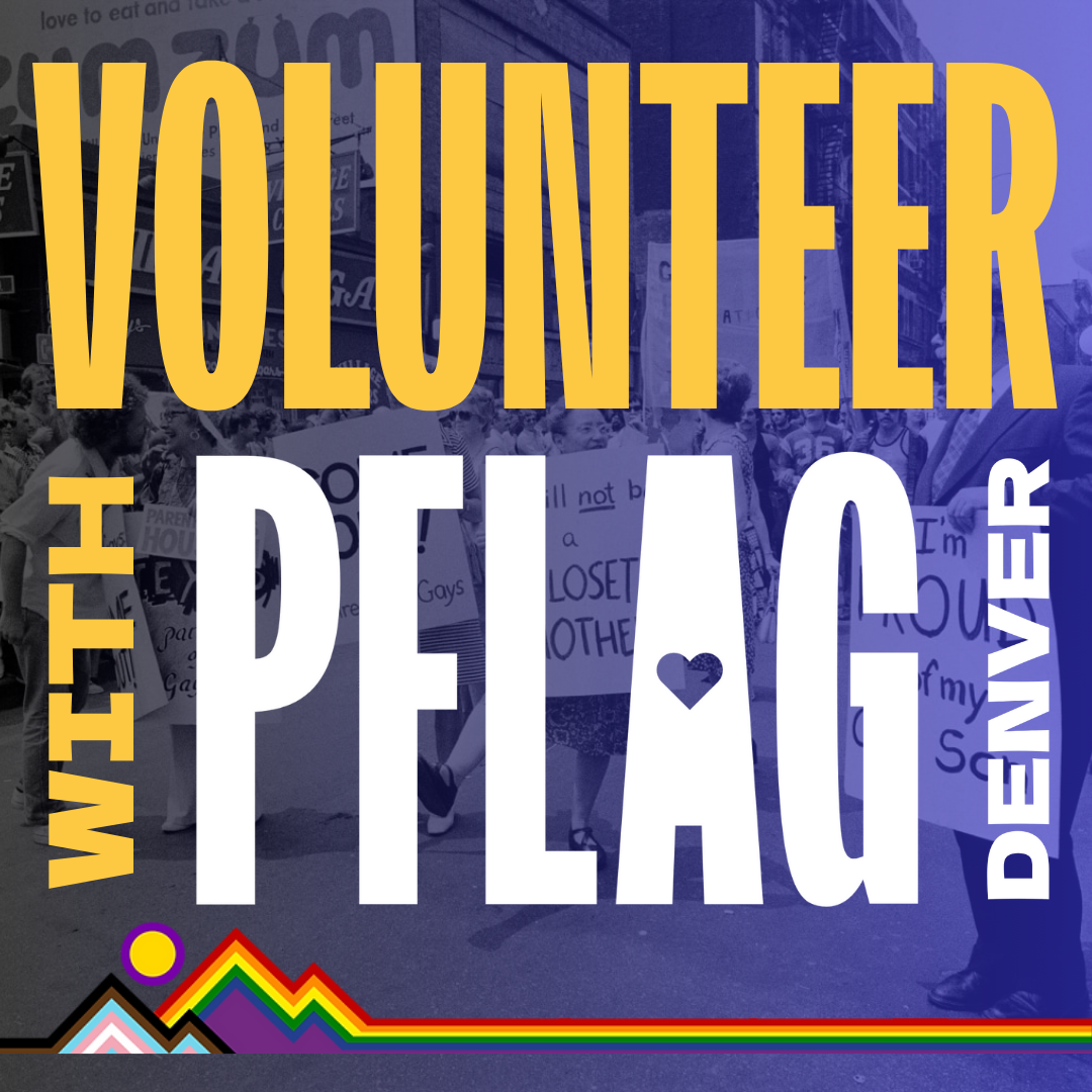 PFLAG Volunteer: Membership Packet Stuffing