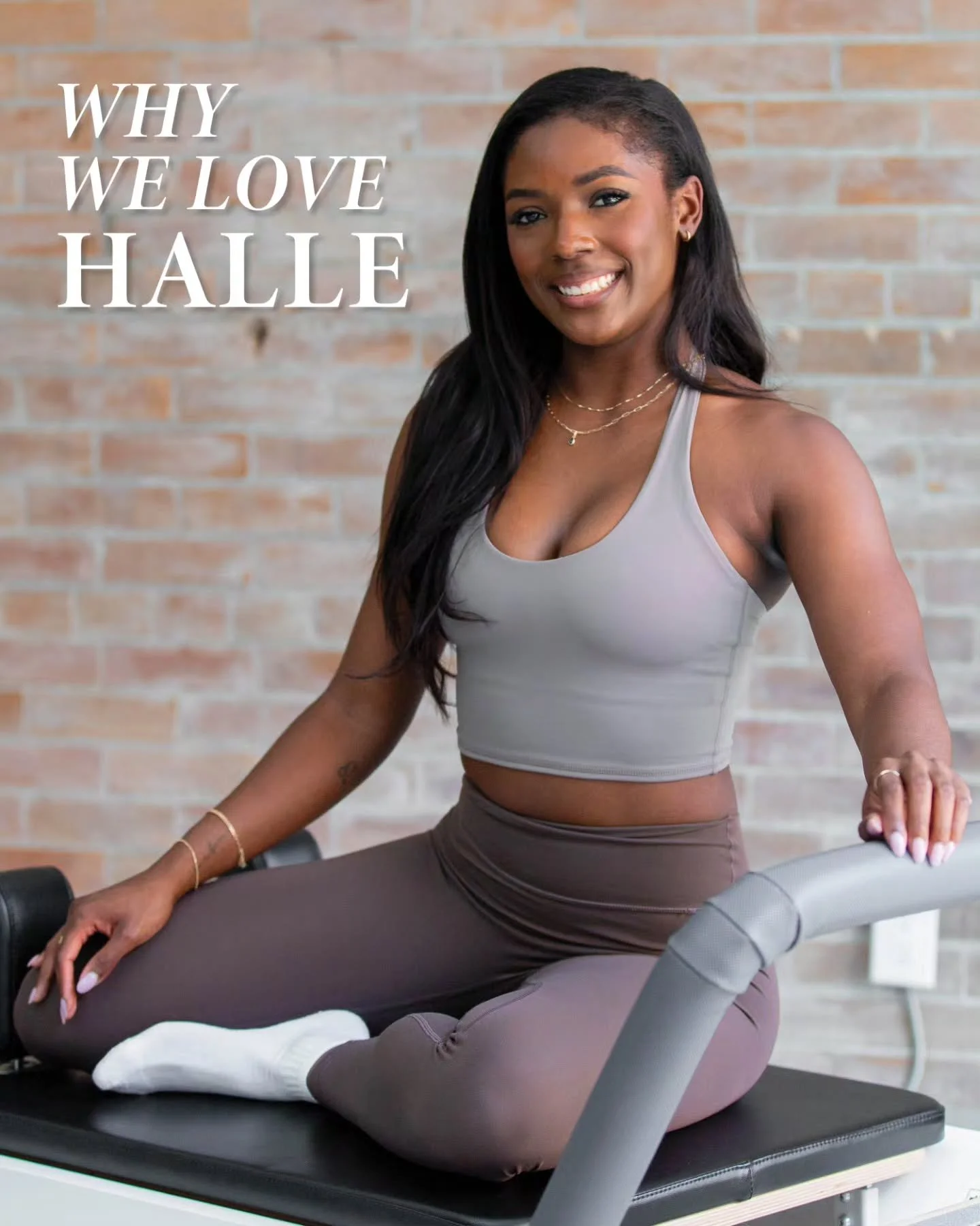 ✨&nbsp;Why We Love Halle&nbsp;✨ @hallecrawford
If you&rsquo;ve taken class with Halle, you already know, her energy is something special. 🌟

From the moment you walk in, she greets you with the warmest, most genuine smile that instantly makes you fe
