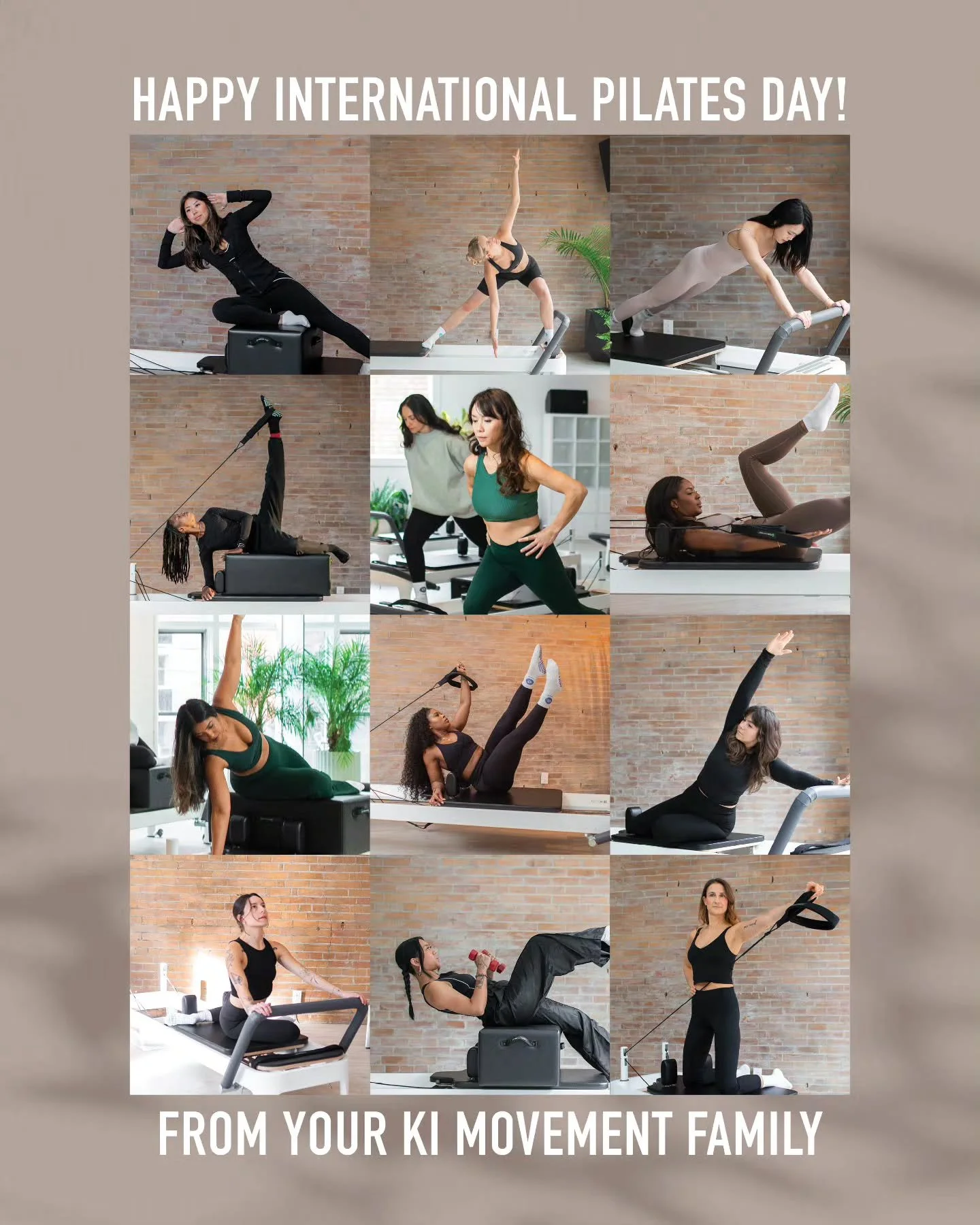 Happy International Pilates Day ✨

A day to celebrate the practice that brings us all together. Pilates is more than just a workout, it&rsquo;s about building strength with control, moving with intention, and creating a deeper connection to your body