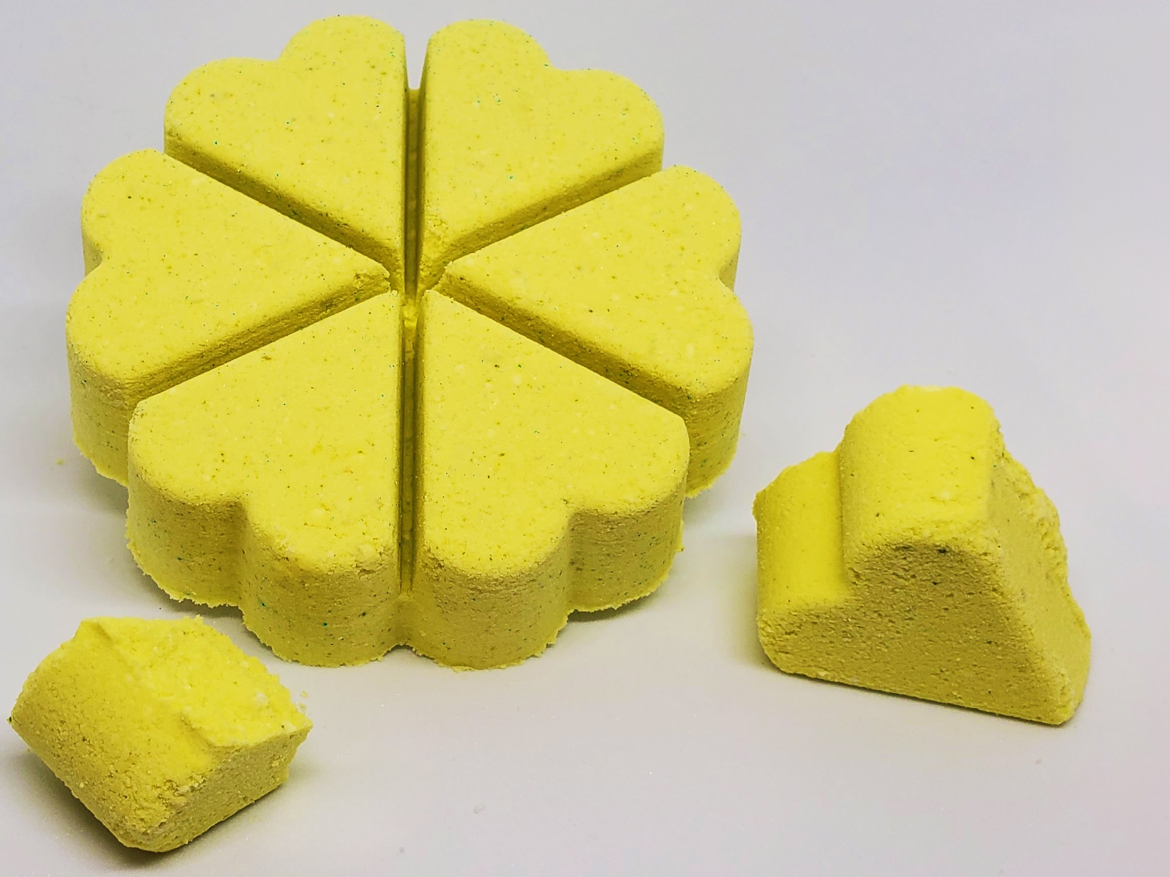 Yellow Flower Shower Bomb unwrapped.jpg