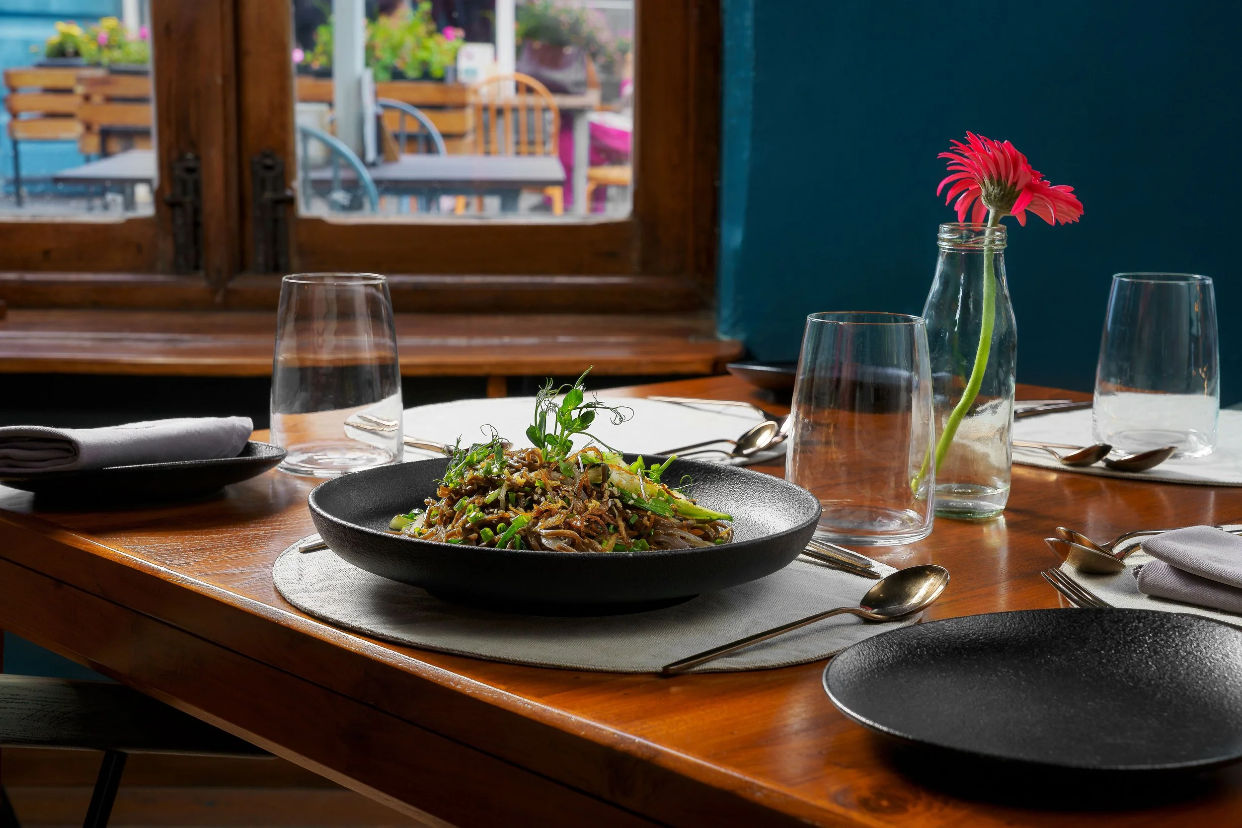 Table setup with noodles & salad-15.JPG