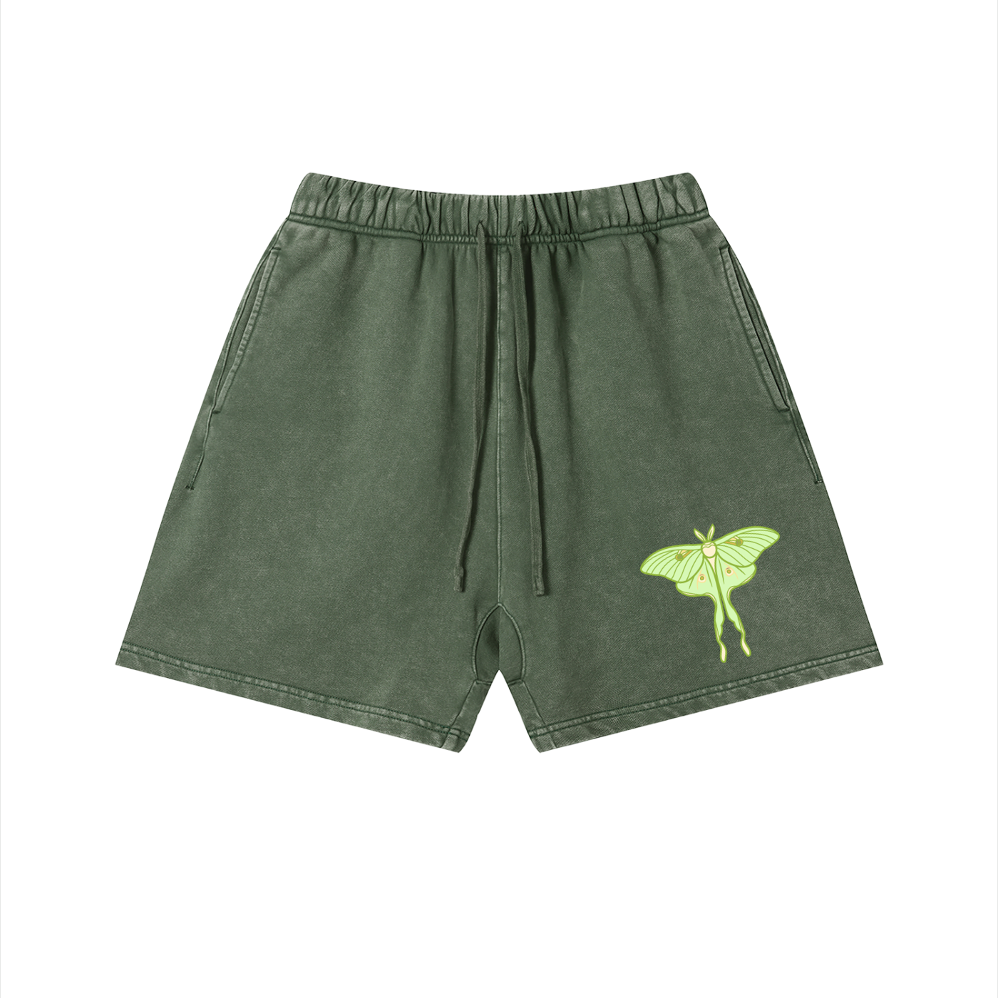 Unisex Vintage Wash Cotton Shorts