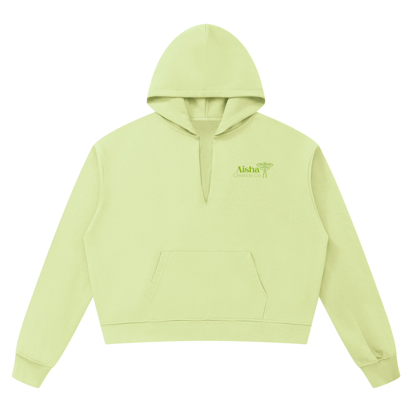 Unisex Boxy Raw Edge Hoodie