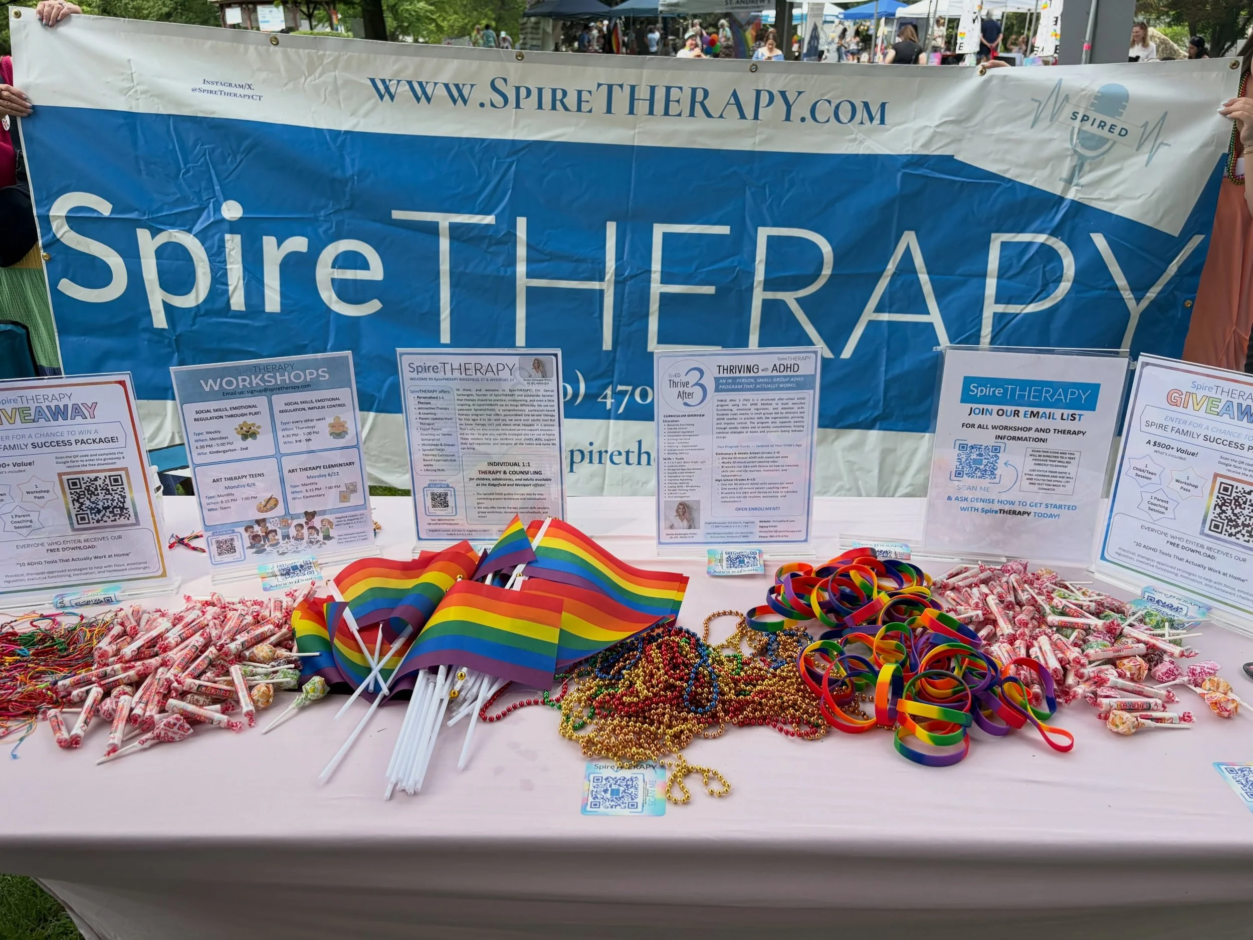 Happy Pride Month! 🏳️&zwj;🌈🏳️&zwj;🌈💕
We had such a fun day at Pride in the park! Full of love!