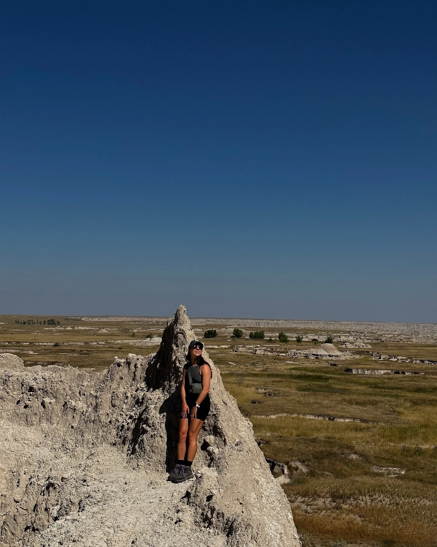 Let&rsquo;s call this collection Rach With Rocks. lol 
But they are super cool rocks. 

Fun Fact about Badlands National Park: it is one of the only parks that has an open hike policy which means you can go wherever you like in the park because erosi