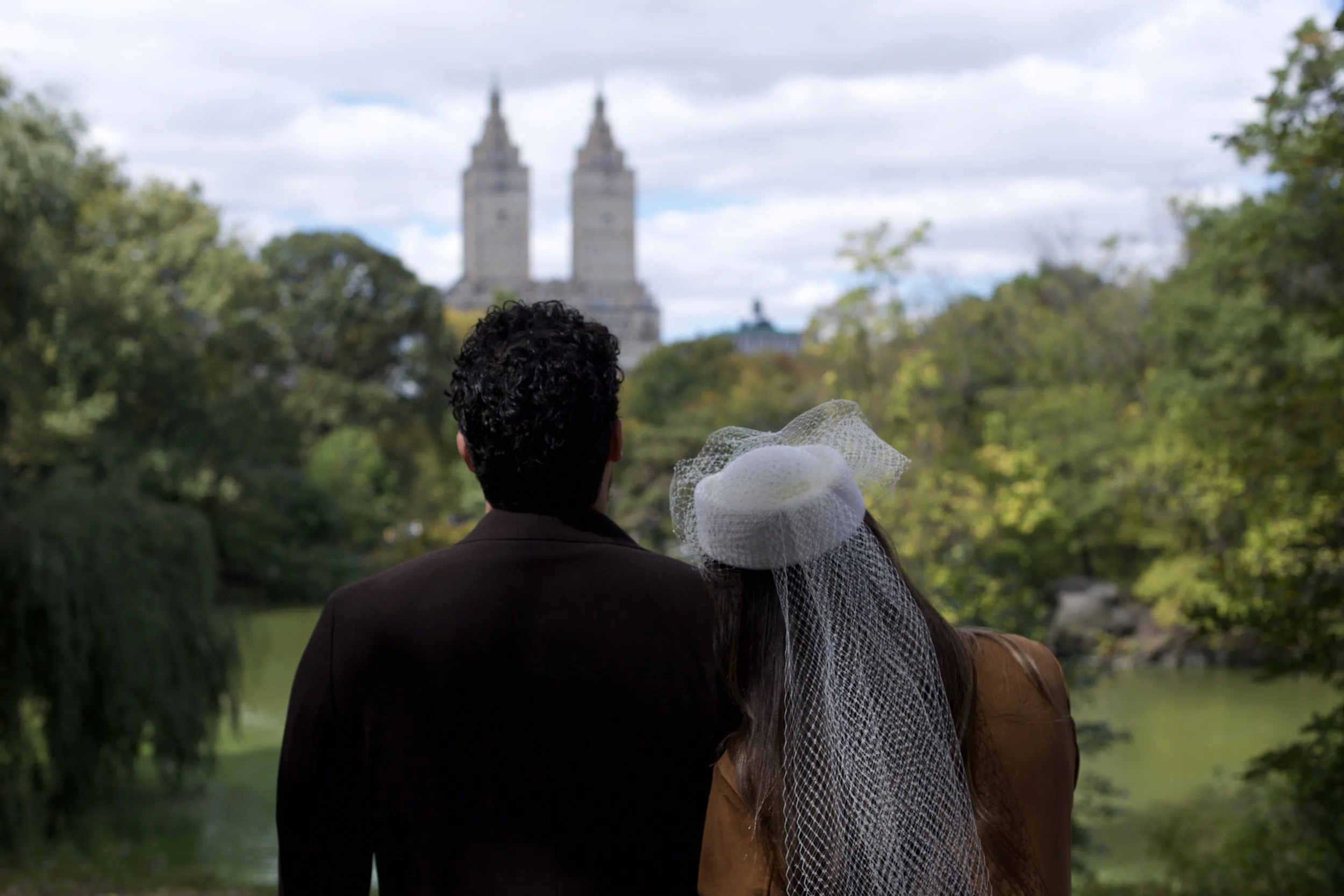 central park wedding photos