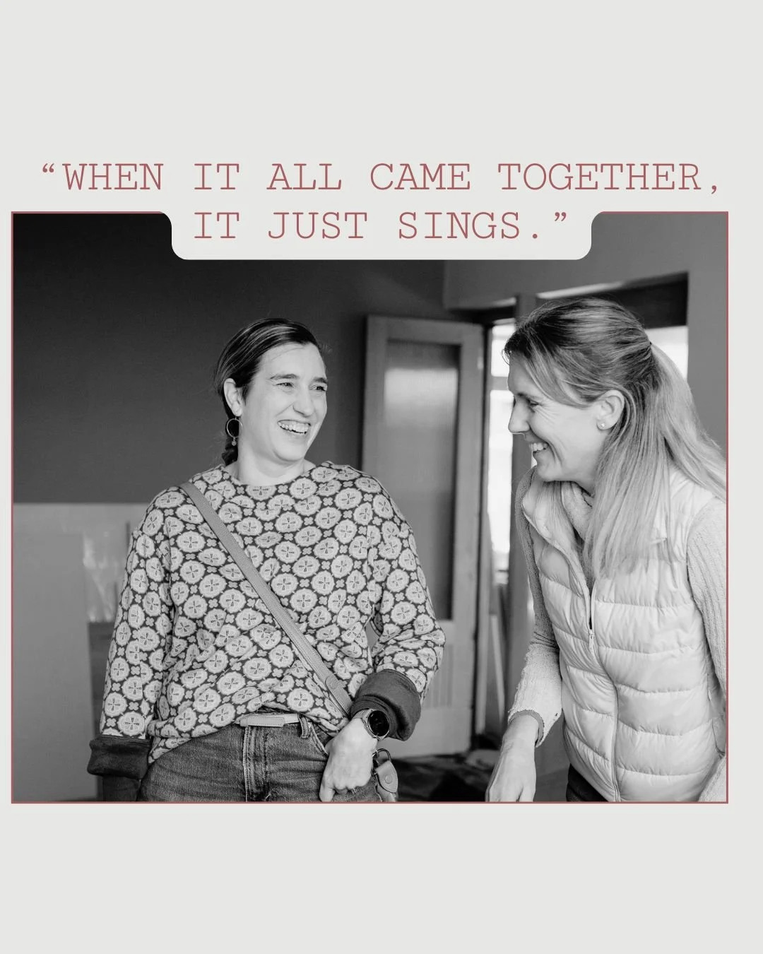 &ldquo;When it all came together&hellip; it just sings.&rdquo; 🎶✨

All the planning, the sanding, the sketches, the site chats &mdash;
this is the moment everyone works toward.
When the space finally feels the way it was imagined.
When the flow is r