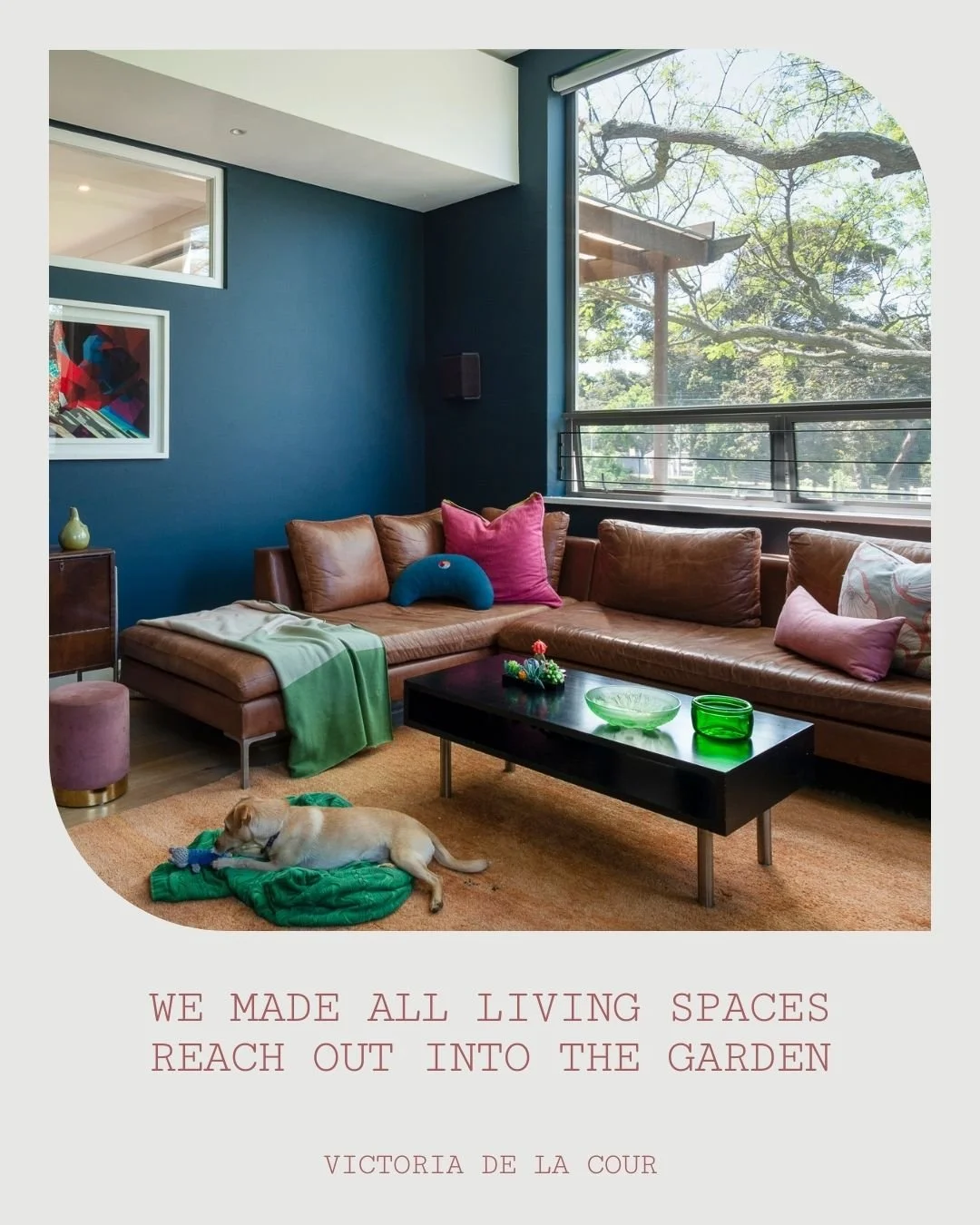 Bringing the garden in &mdash; where light, landscape, and living space meet. Thoughtful thresholds blur inside and out, allowing nature to shape the daily experience of the home.

Photography @natsternberg.photography
architecture @vdlc_architect

#